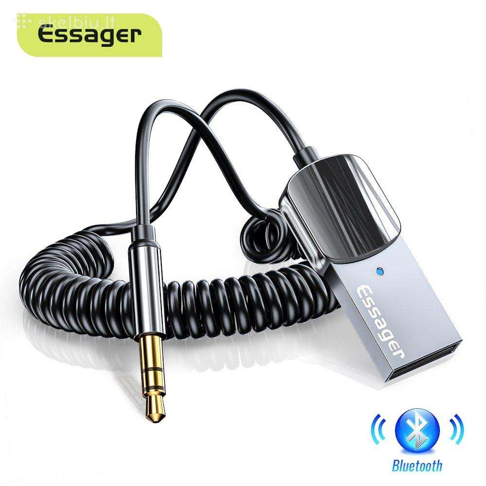 Essager Bluetooth 5.0 Aux adapteris automobiliui