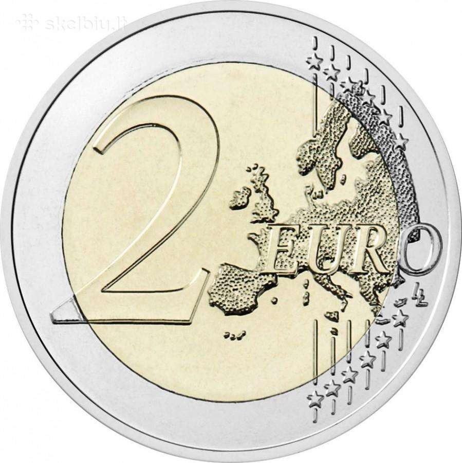Lb 2 eurų proginės 2015-2026m. Bu kokybės monetos