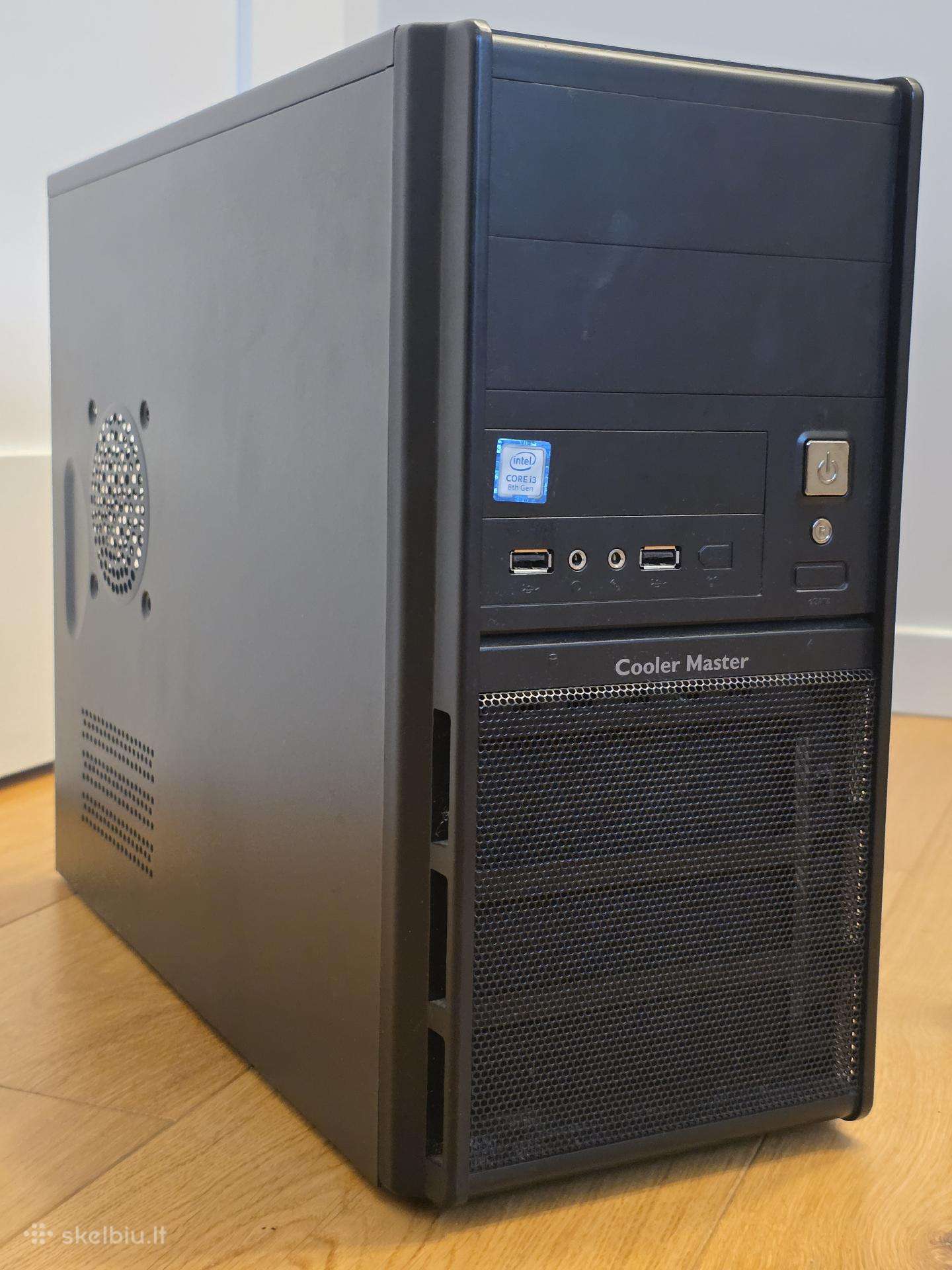 Pc i3-8100 3.6 GHz / 8gb / 256gb