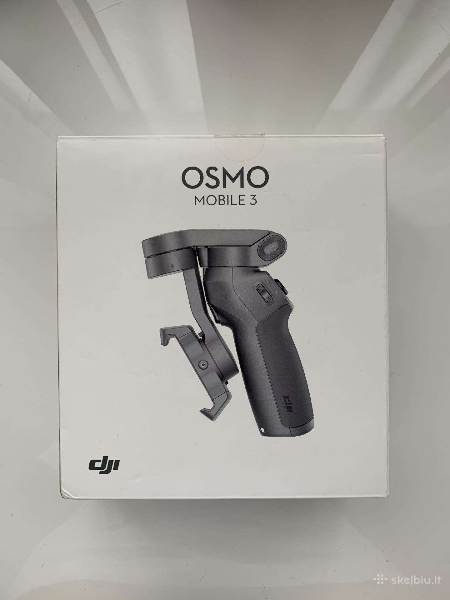 Dji osmo mobile 3 telefono stabilizatorius