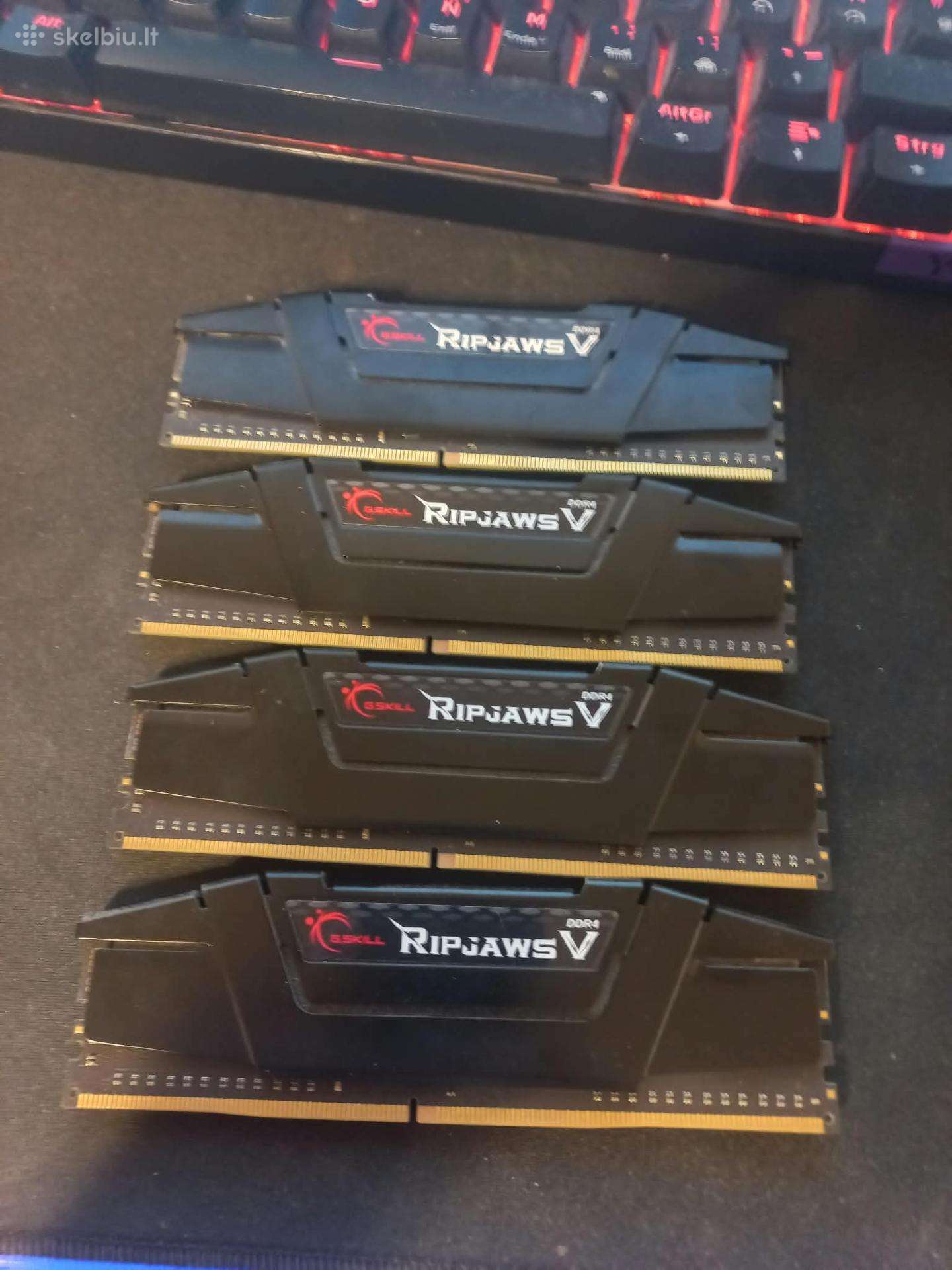 G.skill Ripjaws V Black Ddr4 4x8gb 32gb 3600mhz
