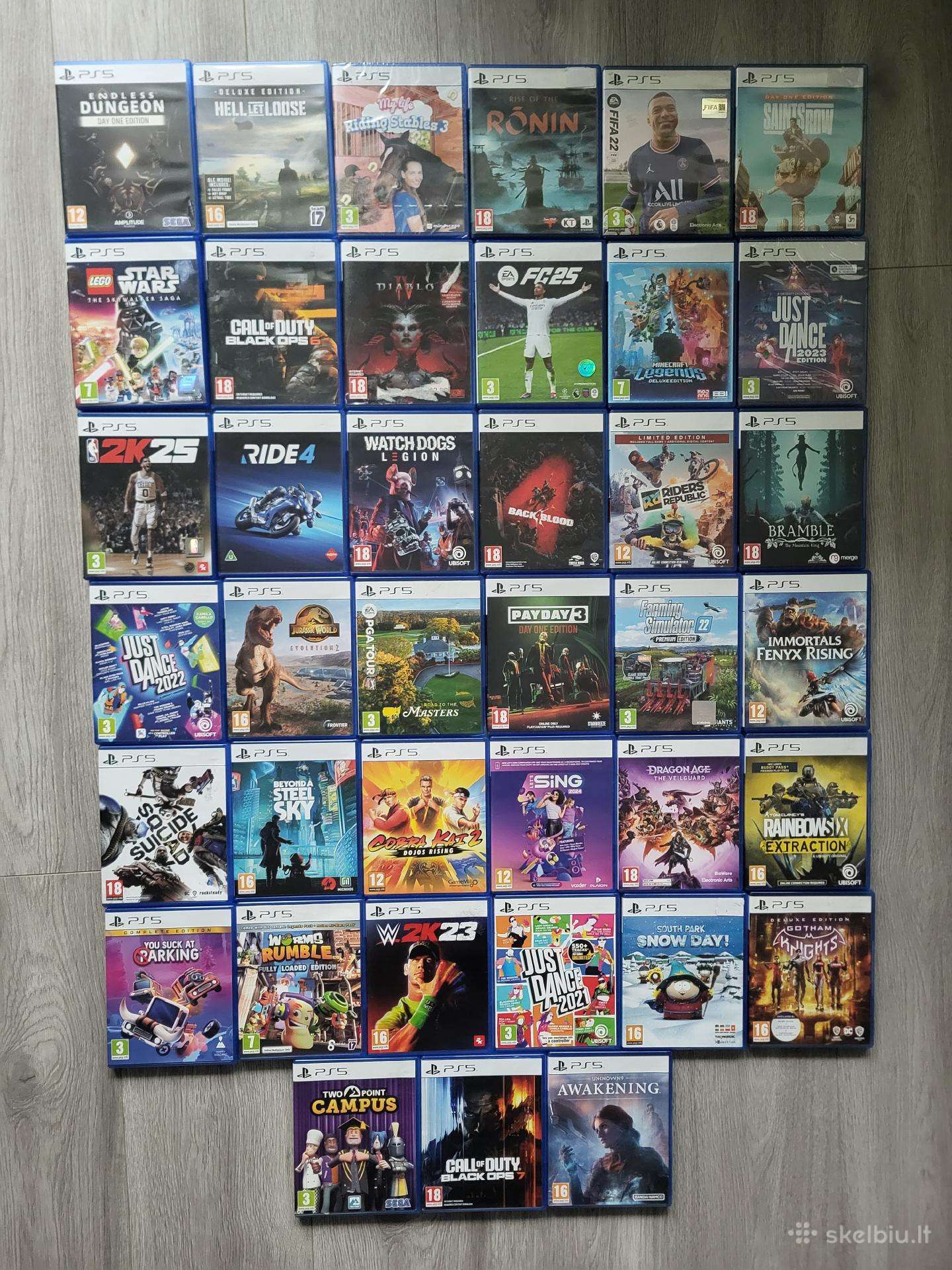 Playstation 5 zaidimai.