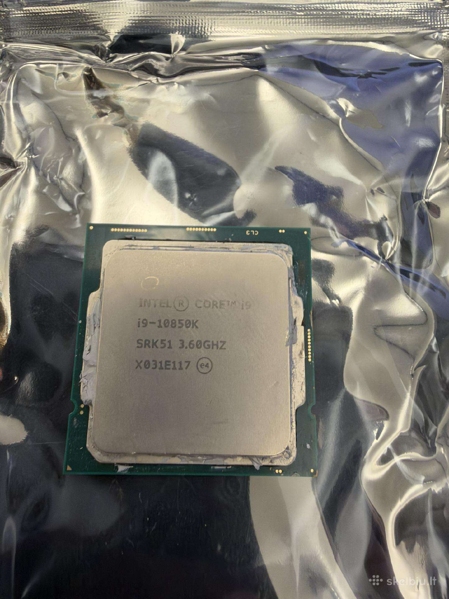 Intel Core i9-10850k 10 branduolių / 20 gijų