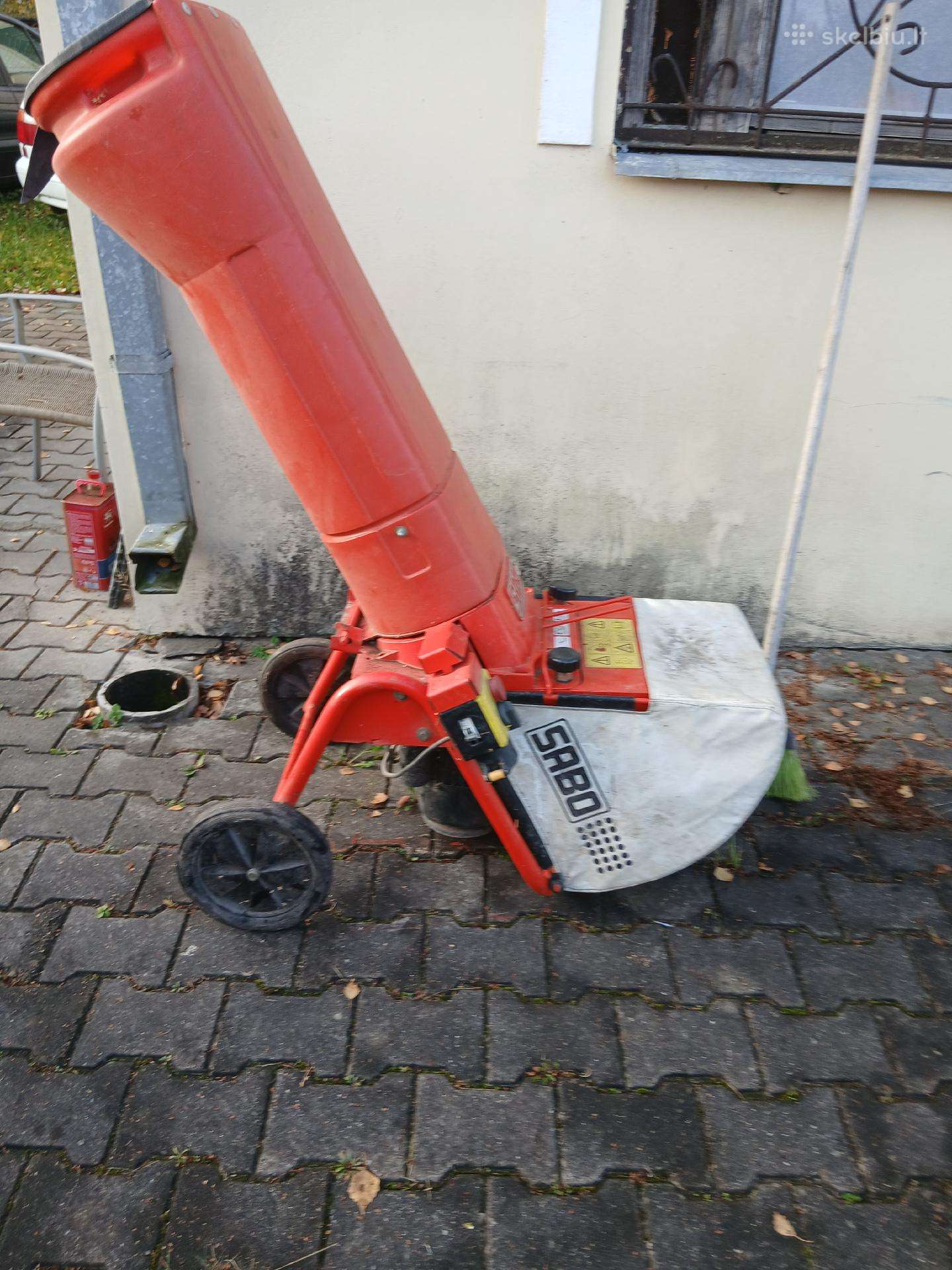 Naudotas vokiškas šakų smulkintuvas Sabo