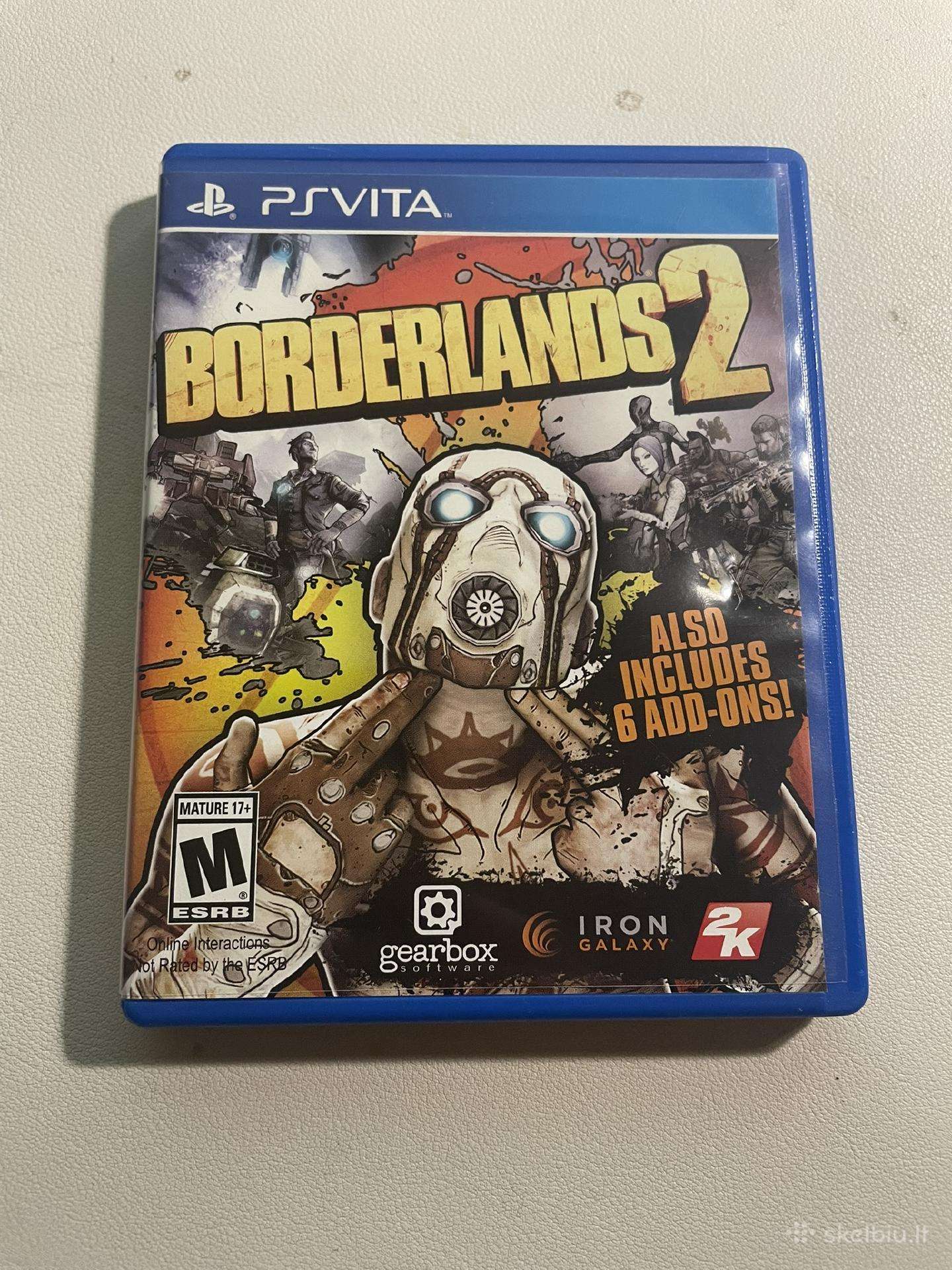 Borderlands 2 Ps Vita žaidimas