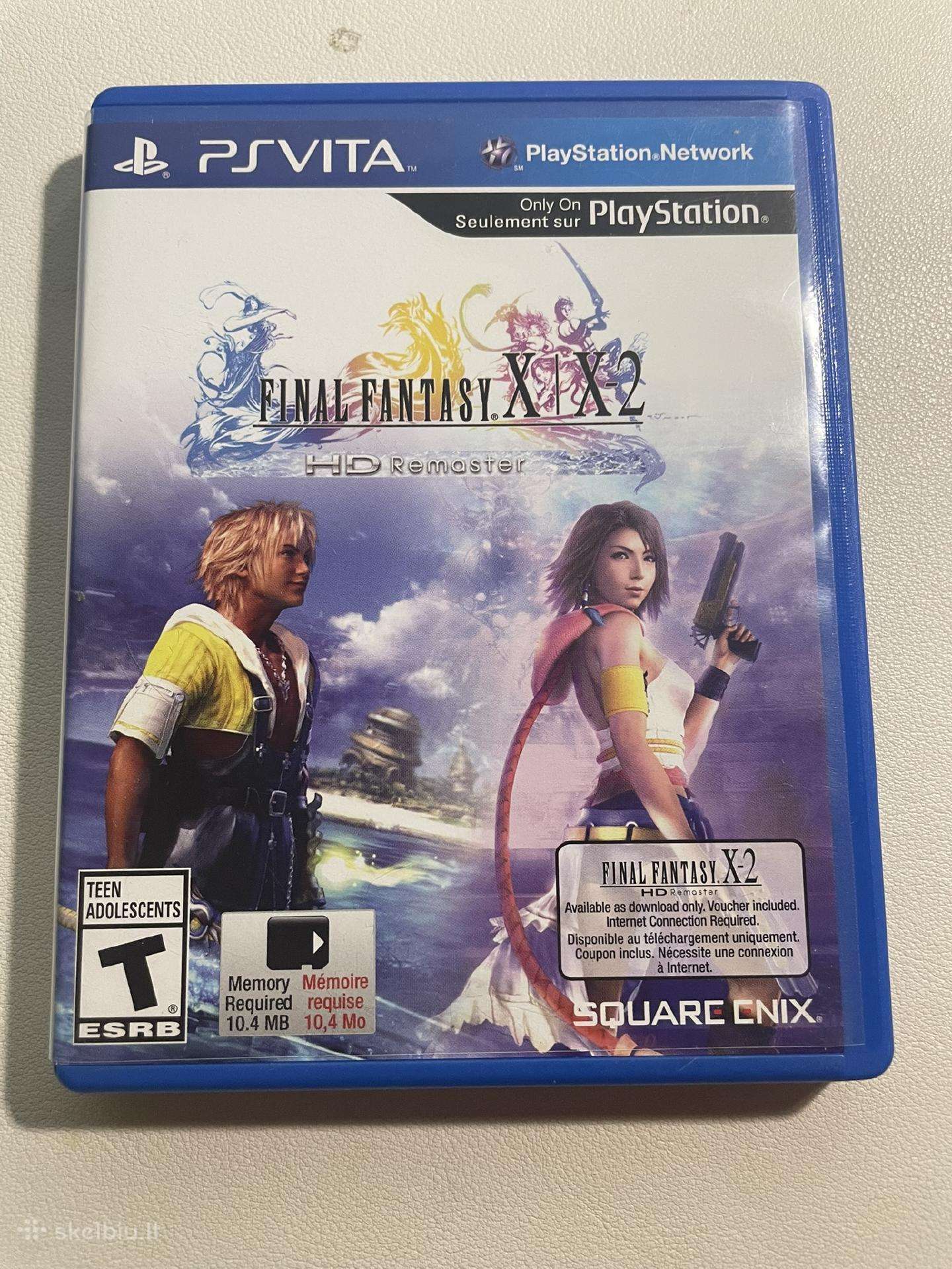 Final Fantasy X HD Remaster Ps Vita žaidimas