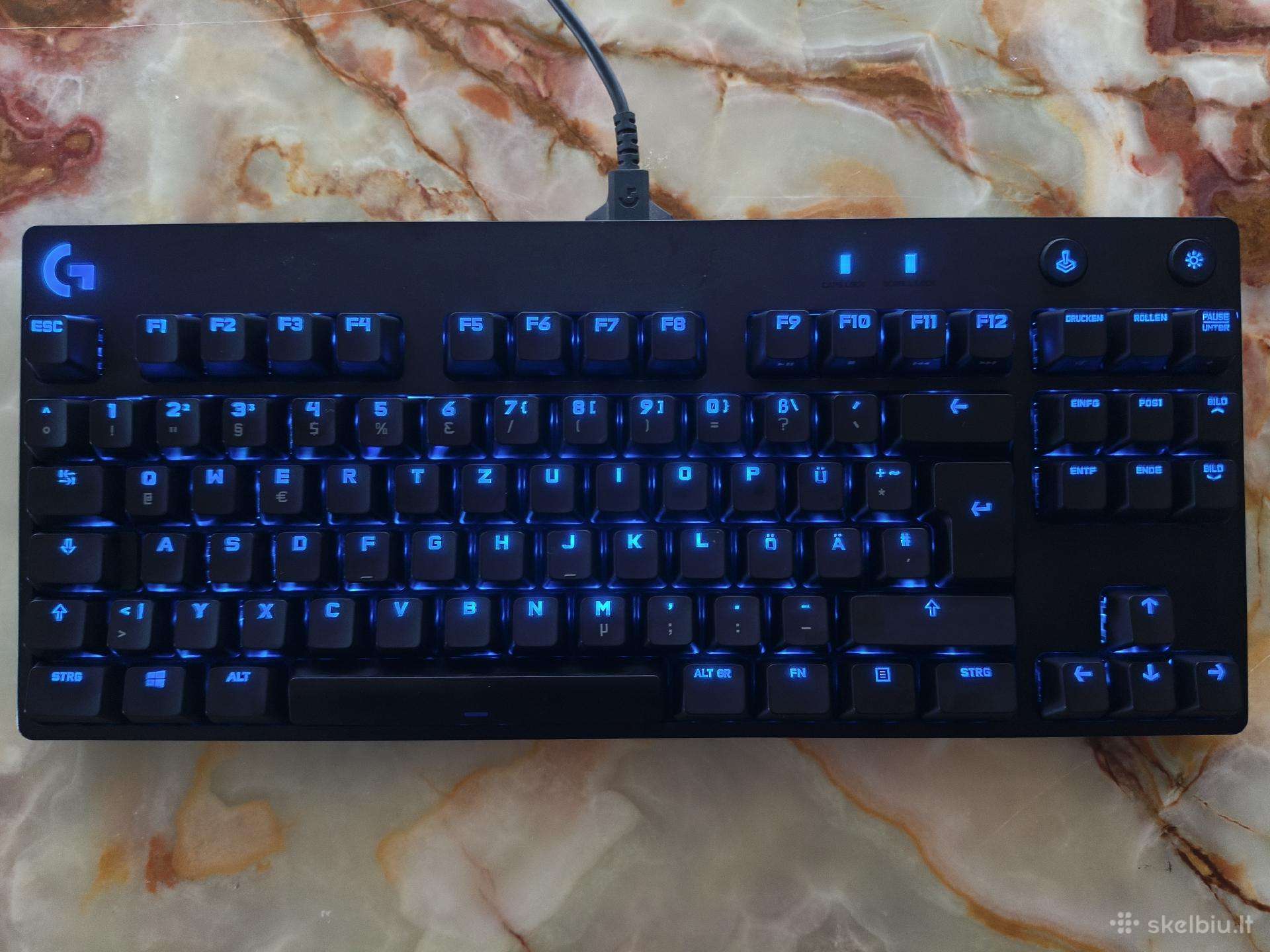 Logitech G Pro Tkl mechaninė žaidimų klaviatūra