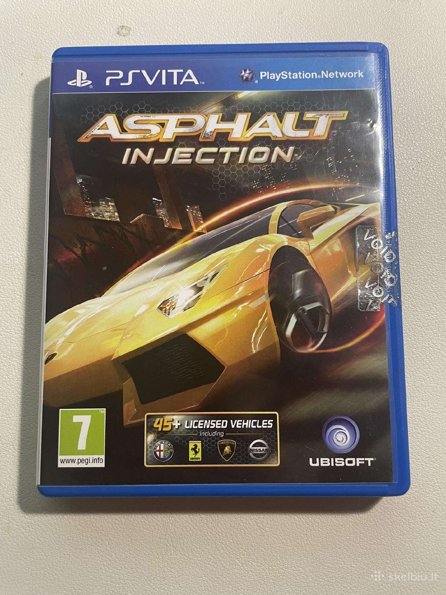 Asphalt Injection Ps Vita žaidimas