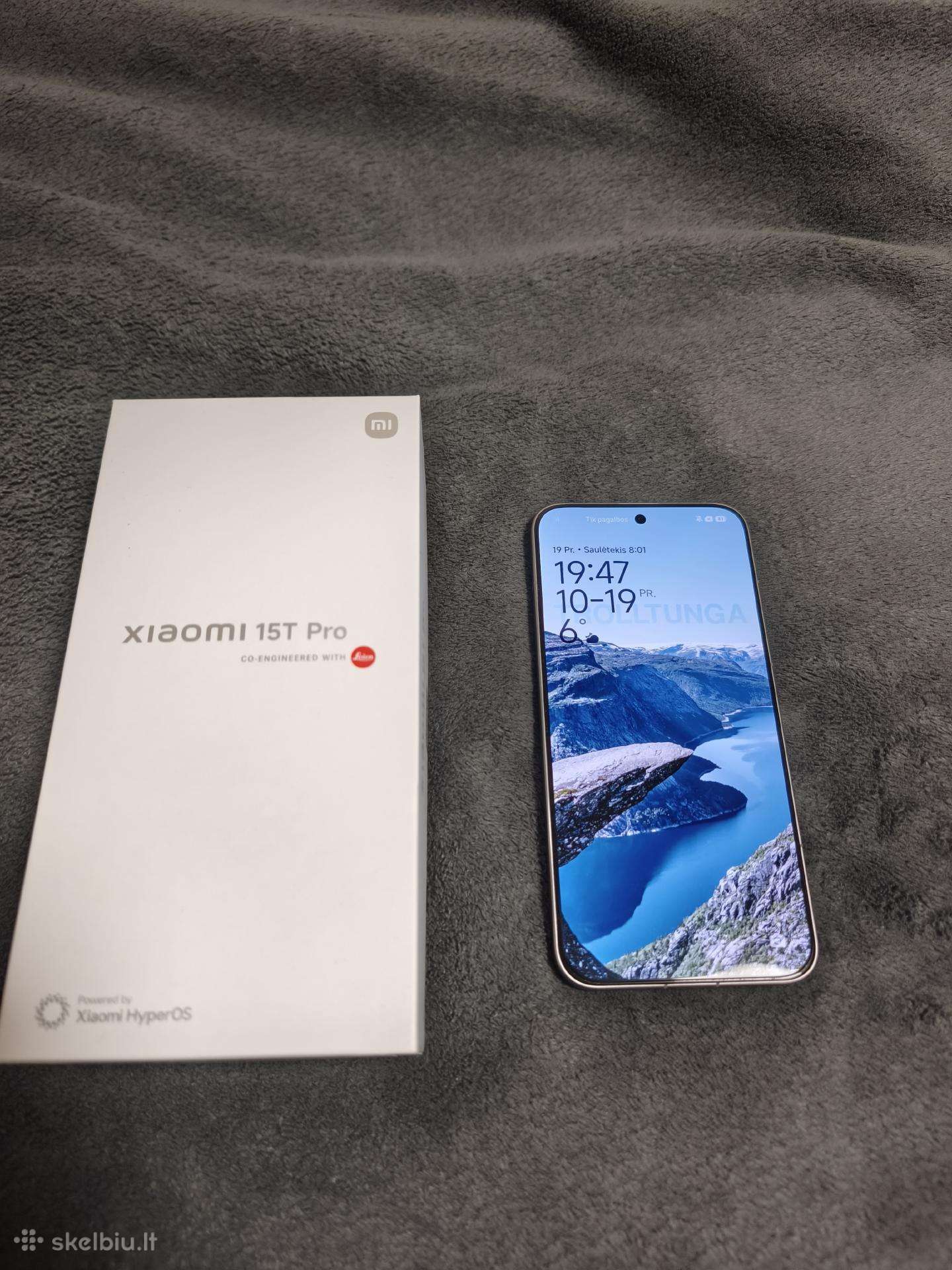 Xiaomi 15t Pro Su Pirkimo Čekiu.