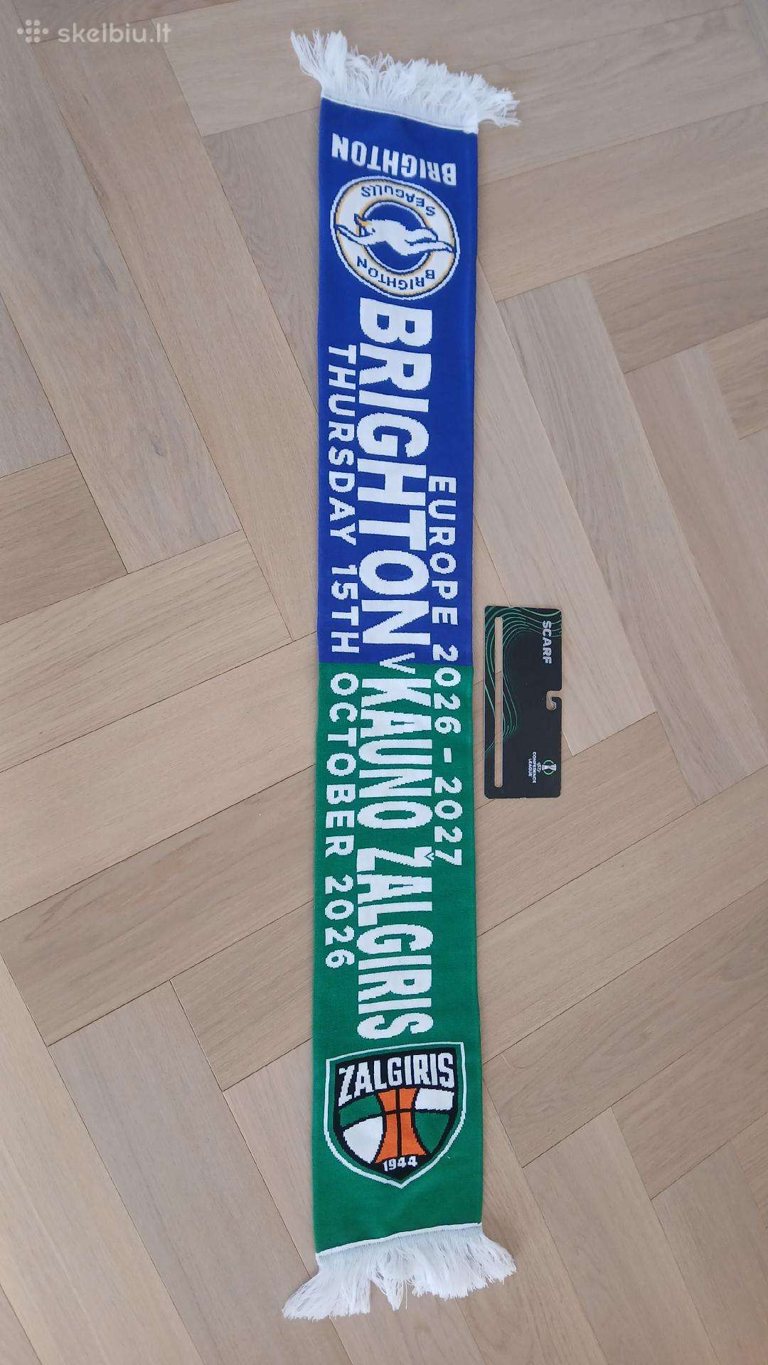 Brighton - Žalgiris šalikas