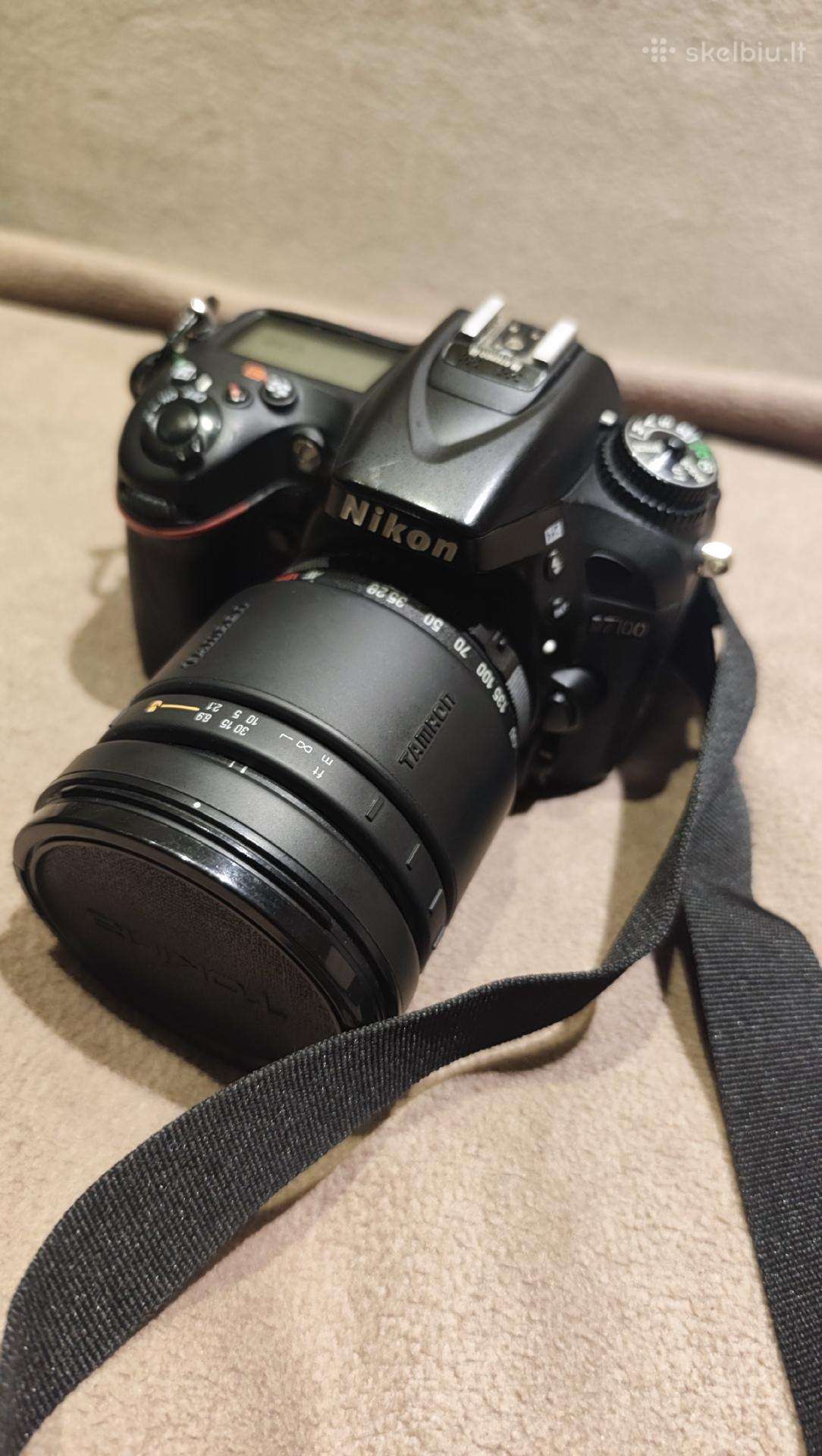 Nikon D7100 ir du objektyvai
