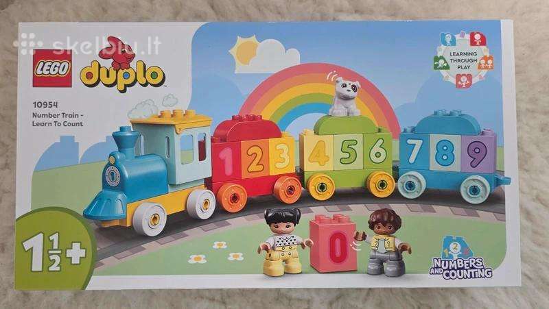 Naujas Lego duplo traukinukas 10954.
