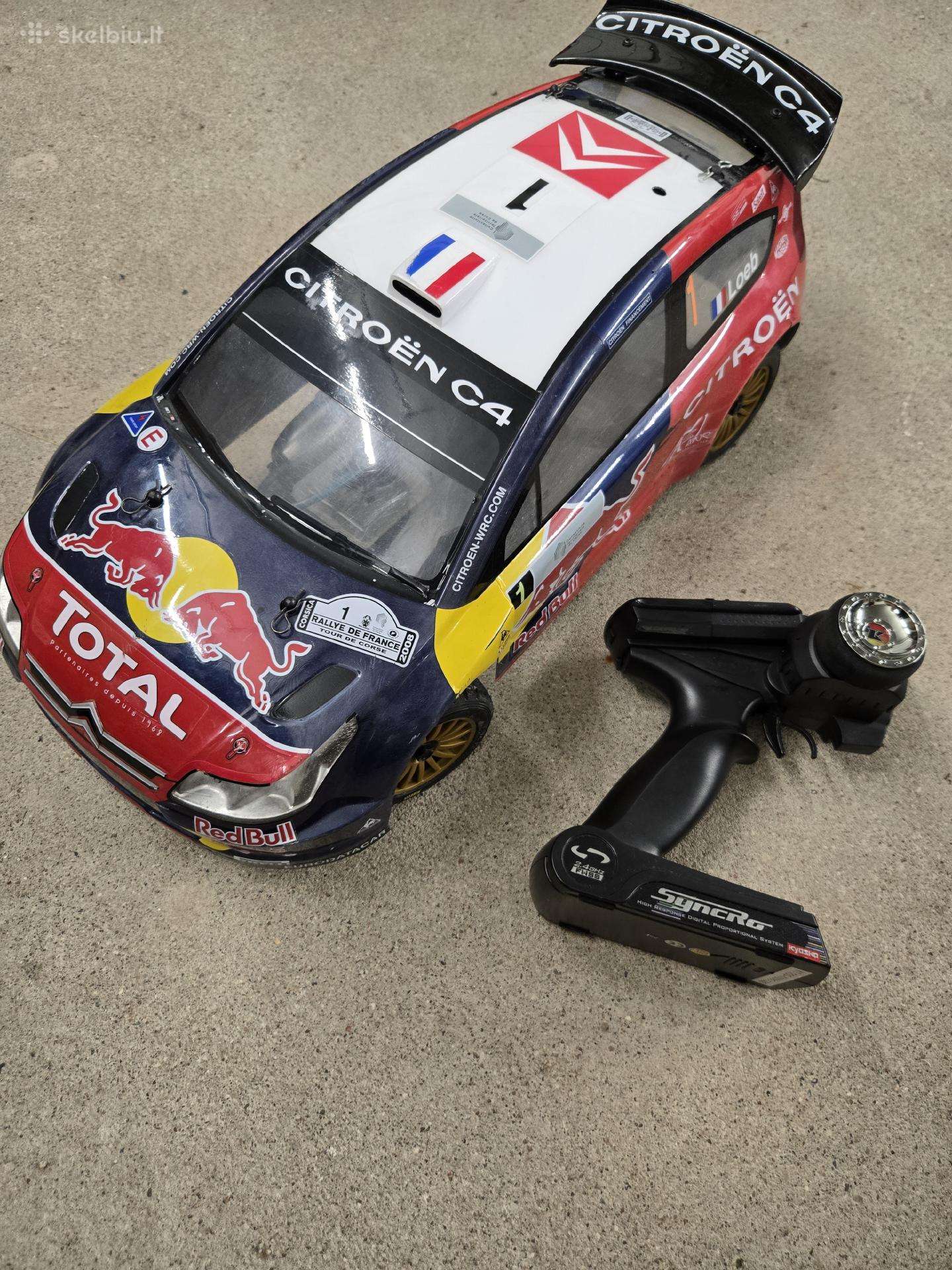 Kyosho drx rally 1/9 nitro RC modelis