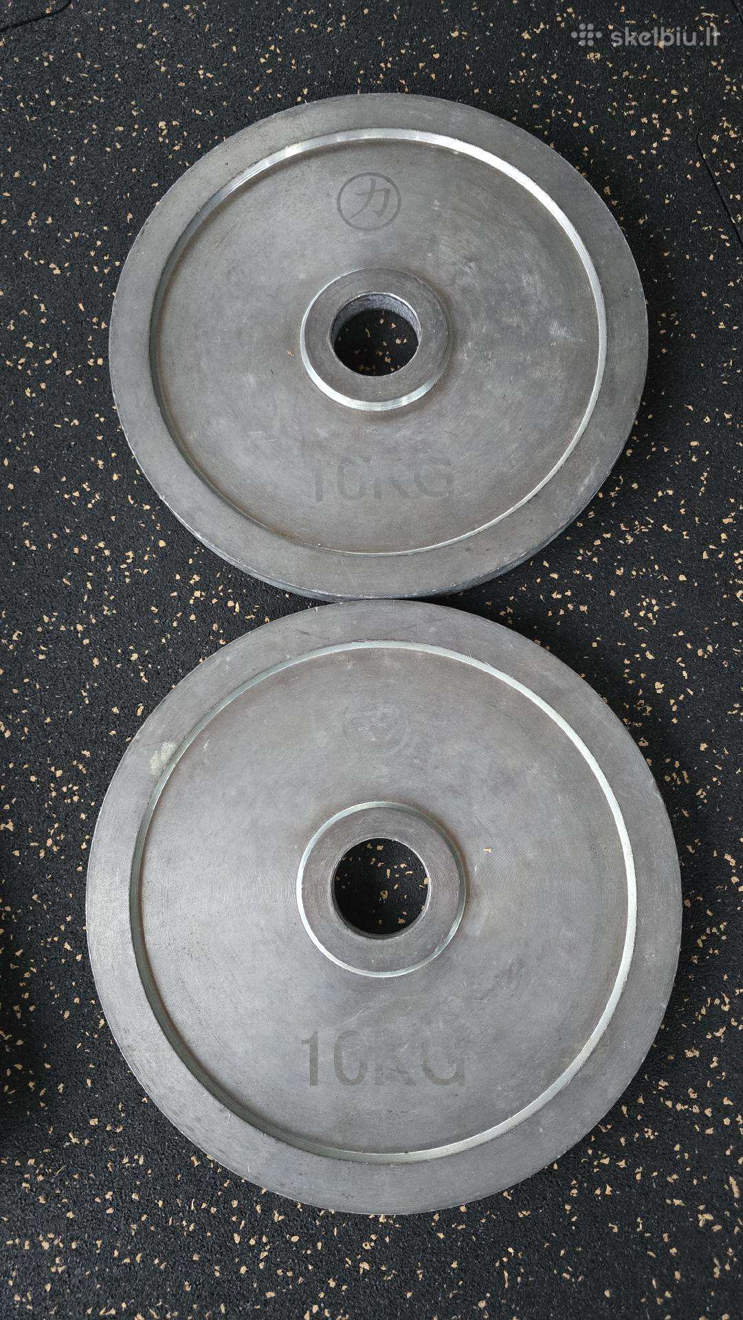 Strength shop 10 kg štangos diskai