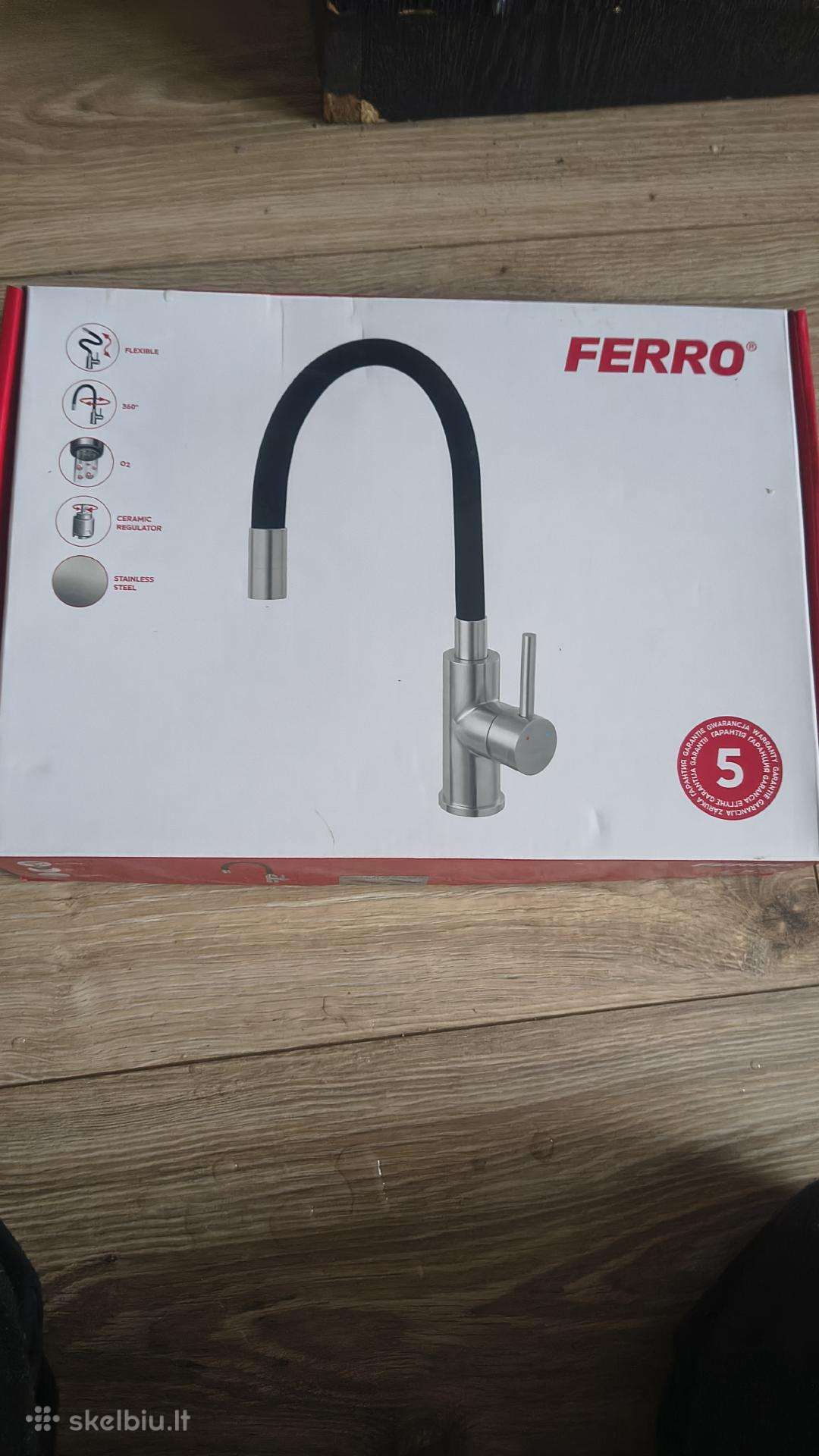 Vyrtuvinis maišytuvas Ferro