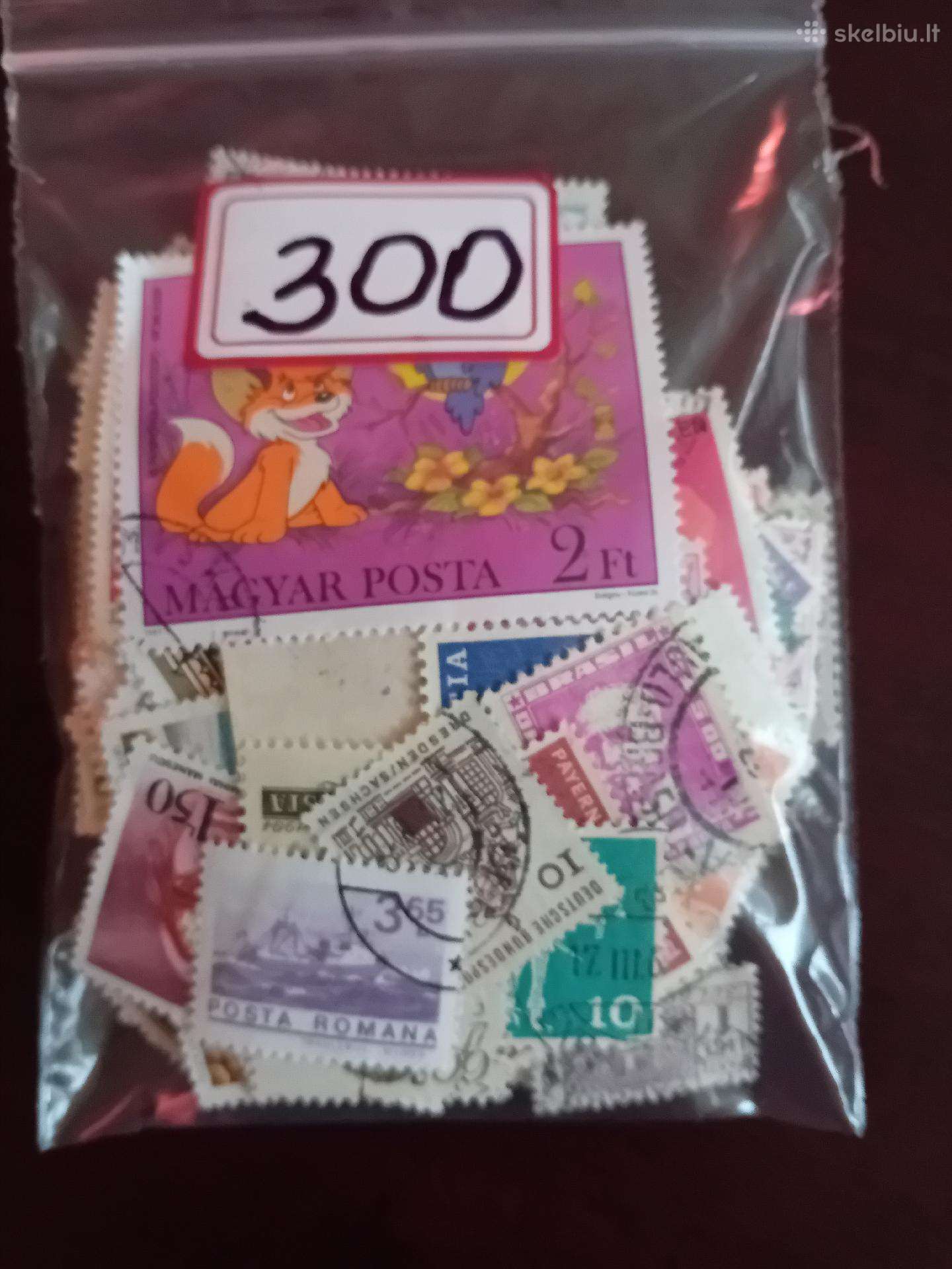 300 vnt.