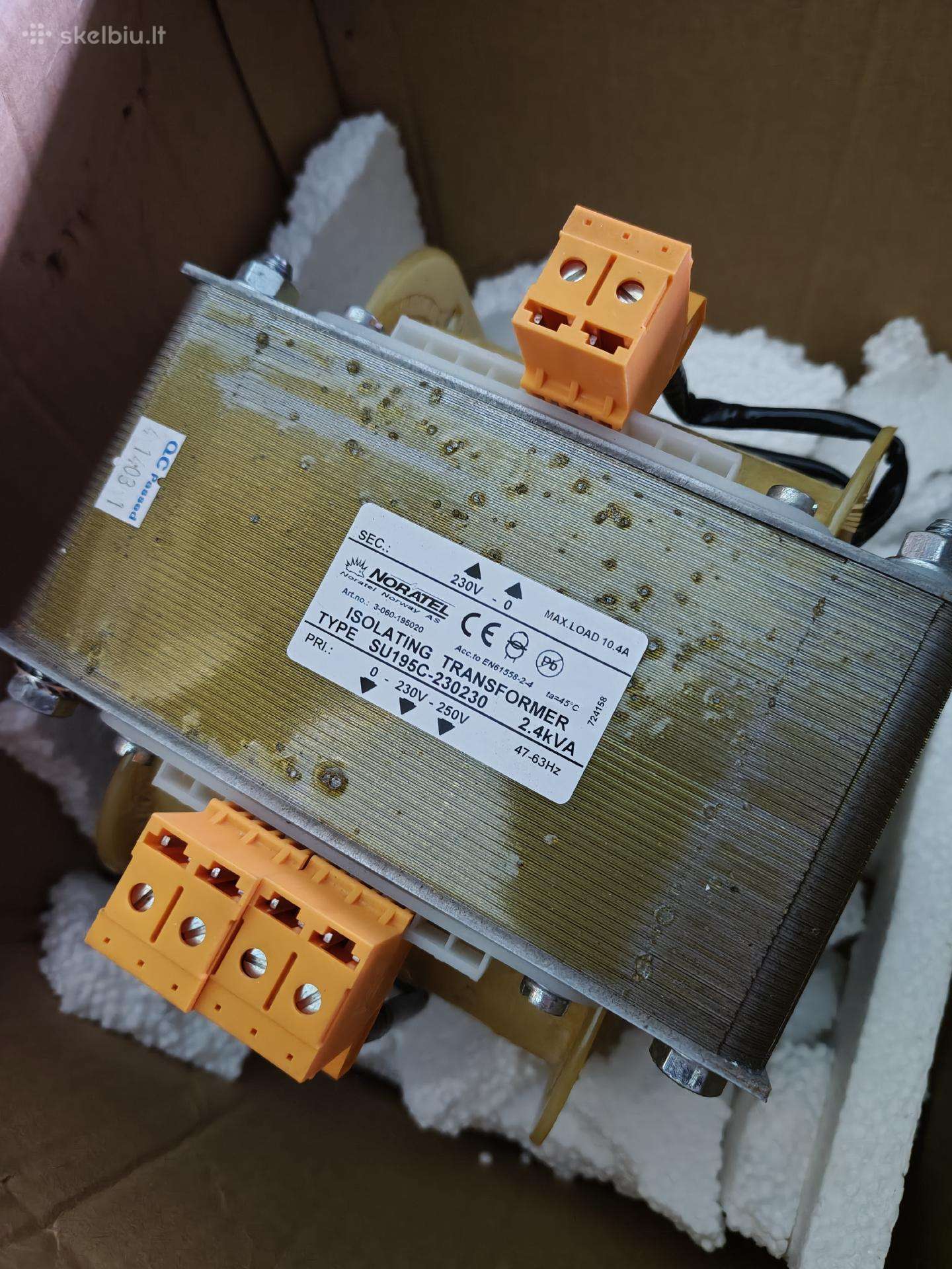 Noratel izoliacinis transformatorius