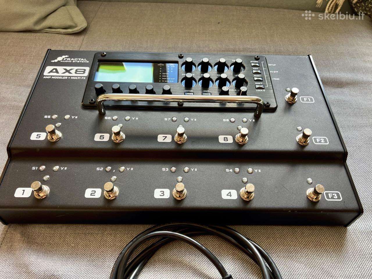 Gitaros procesorius Fractal Ax8 (Profesionalus)