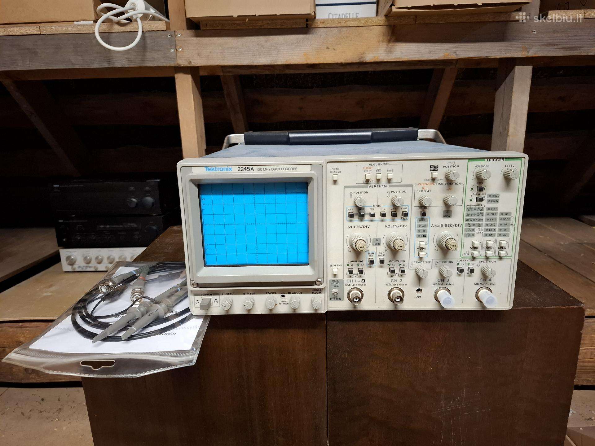 Tektronix 2245a Oscilografas Analoginis