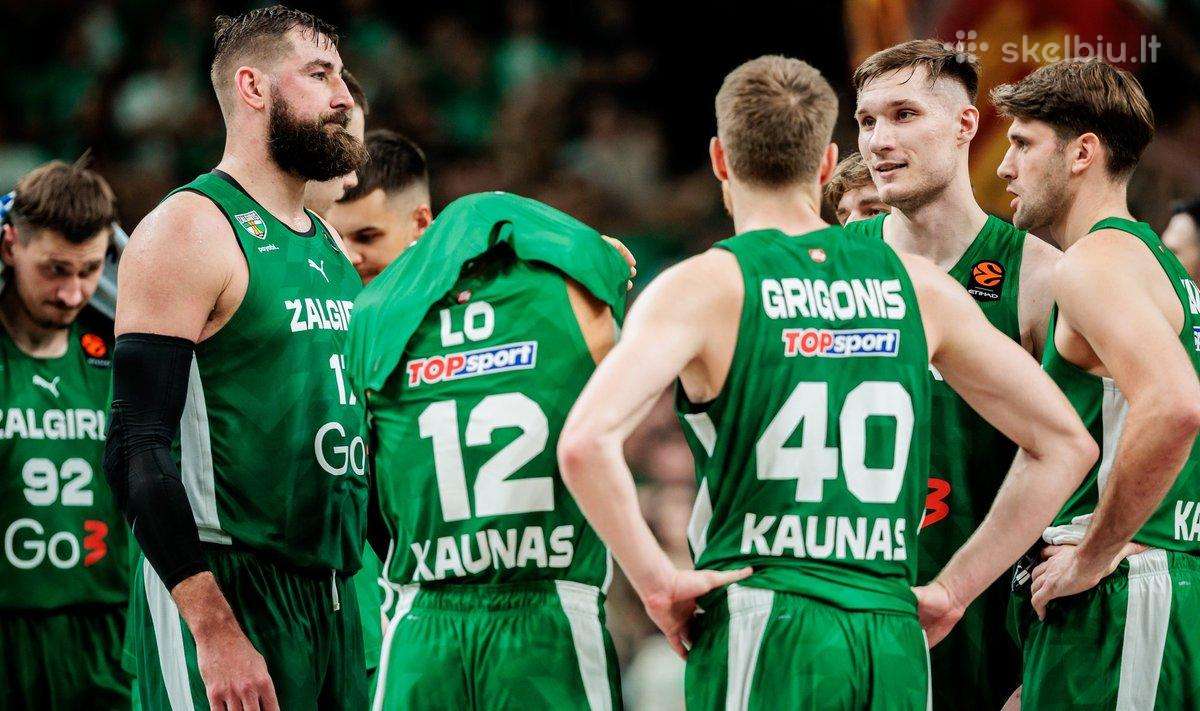 Žalgiris - Asvel 2 bil, geras matomumas 3a 3 eile
