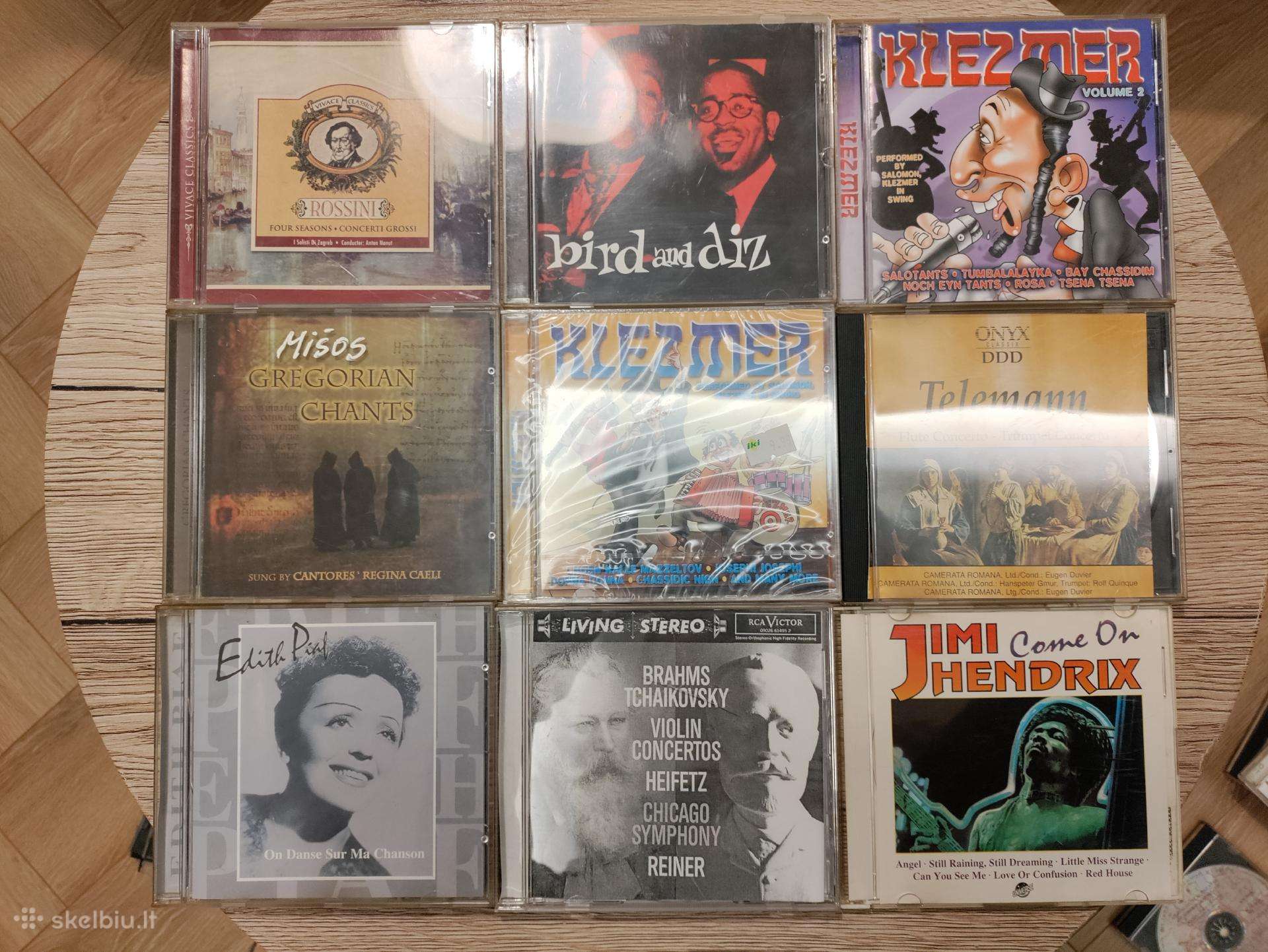 CD plokštės
