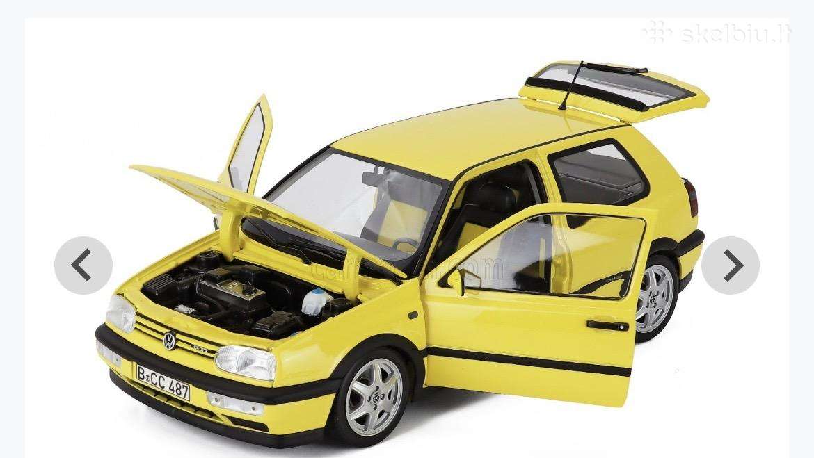 Kolekciniai modeliukai-volkswagen Golf mk3