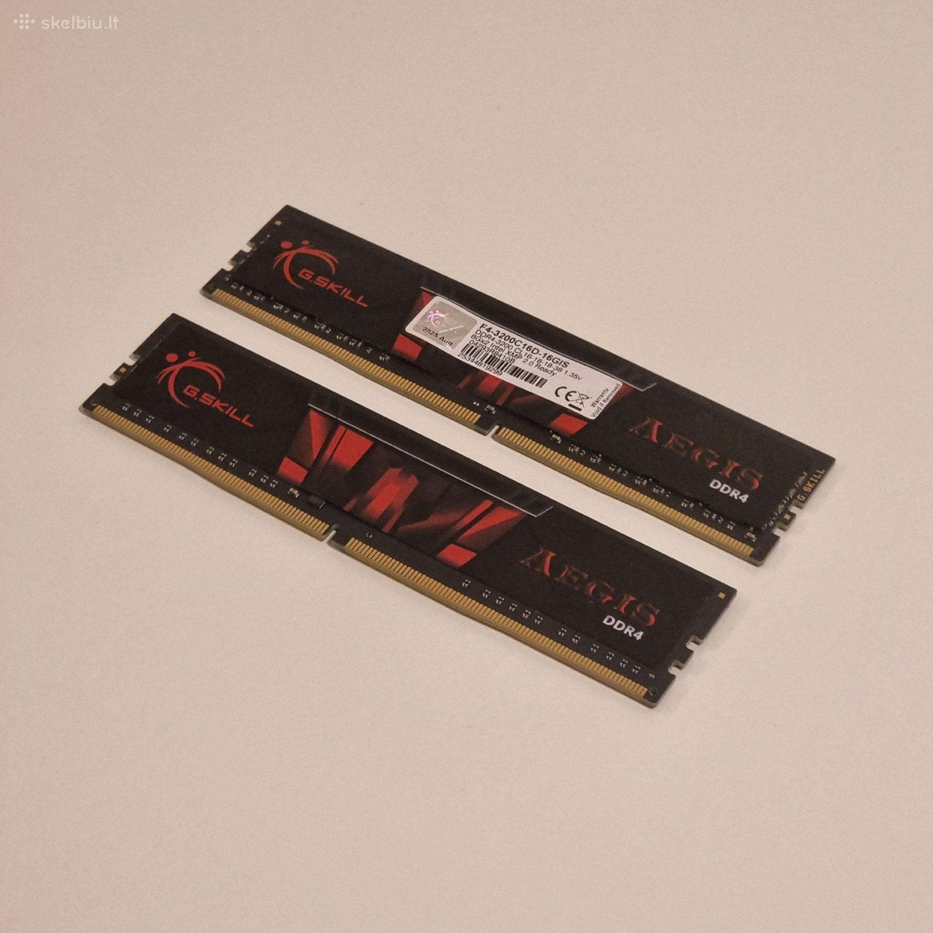 G.skill Aegis 16gb (2x8gb) Ddr4 3200mhz Cl16