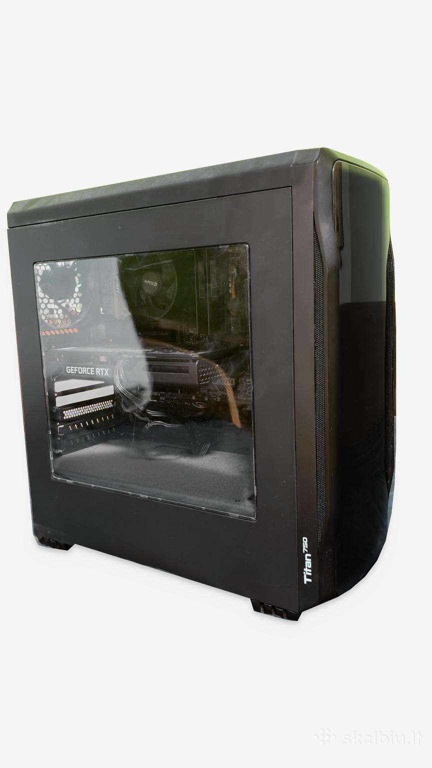Žaidimų kompiuteris – Ryzen 5 2600 / Rtx 3060 12gb