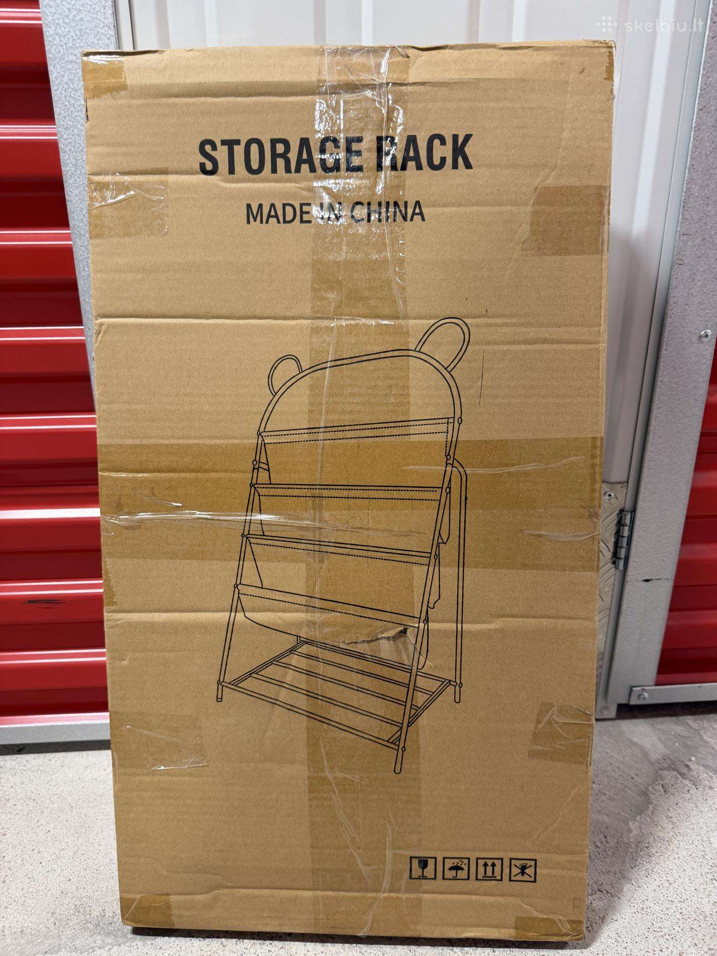 Sulankstoma daiktų laikymo lentyna „Storage Rack
