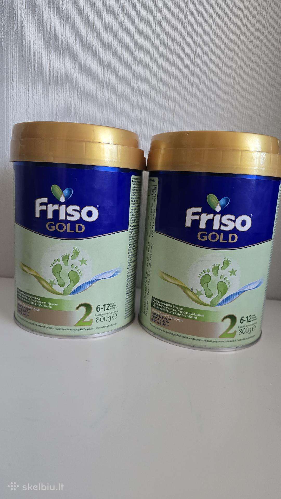2 vnt Friso Gold Nr.2 800g
