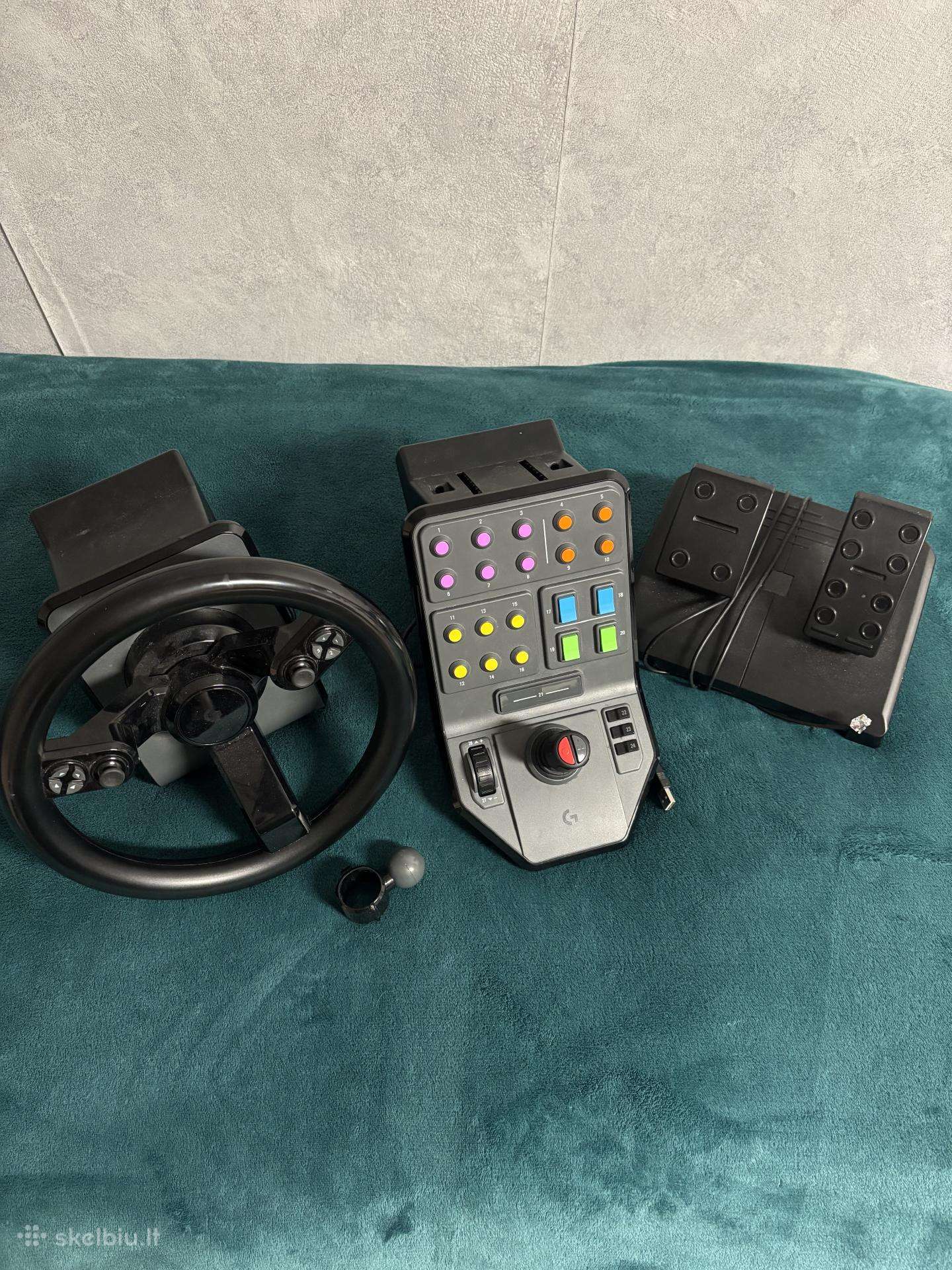 Logitech G Saitek Farm Sim Controller komplektas
