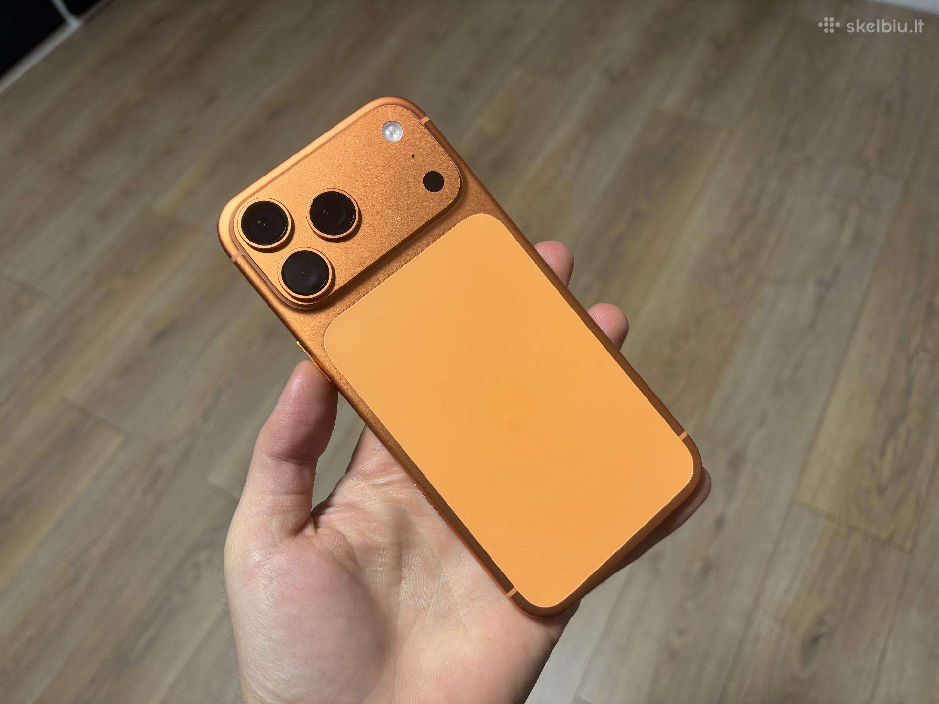 iPhone 17 Pro Max“ – Orange spalvos!