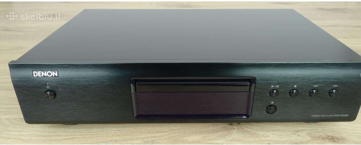 CD grotuvas Denon Dcd-520ae (Nusilpęs lazeris)