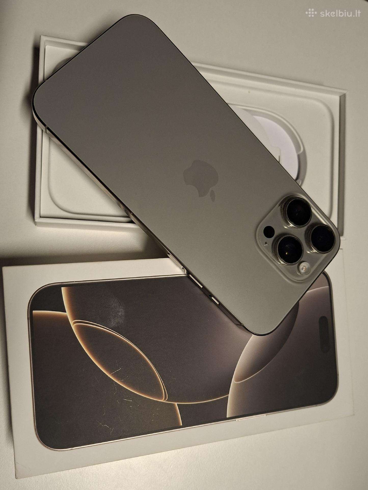 Parduodu Apple iPhone 16 Pro Max 512gb Grey