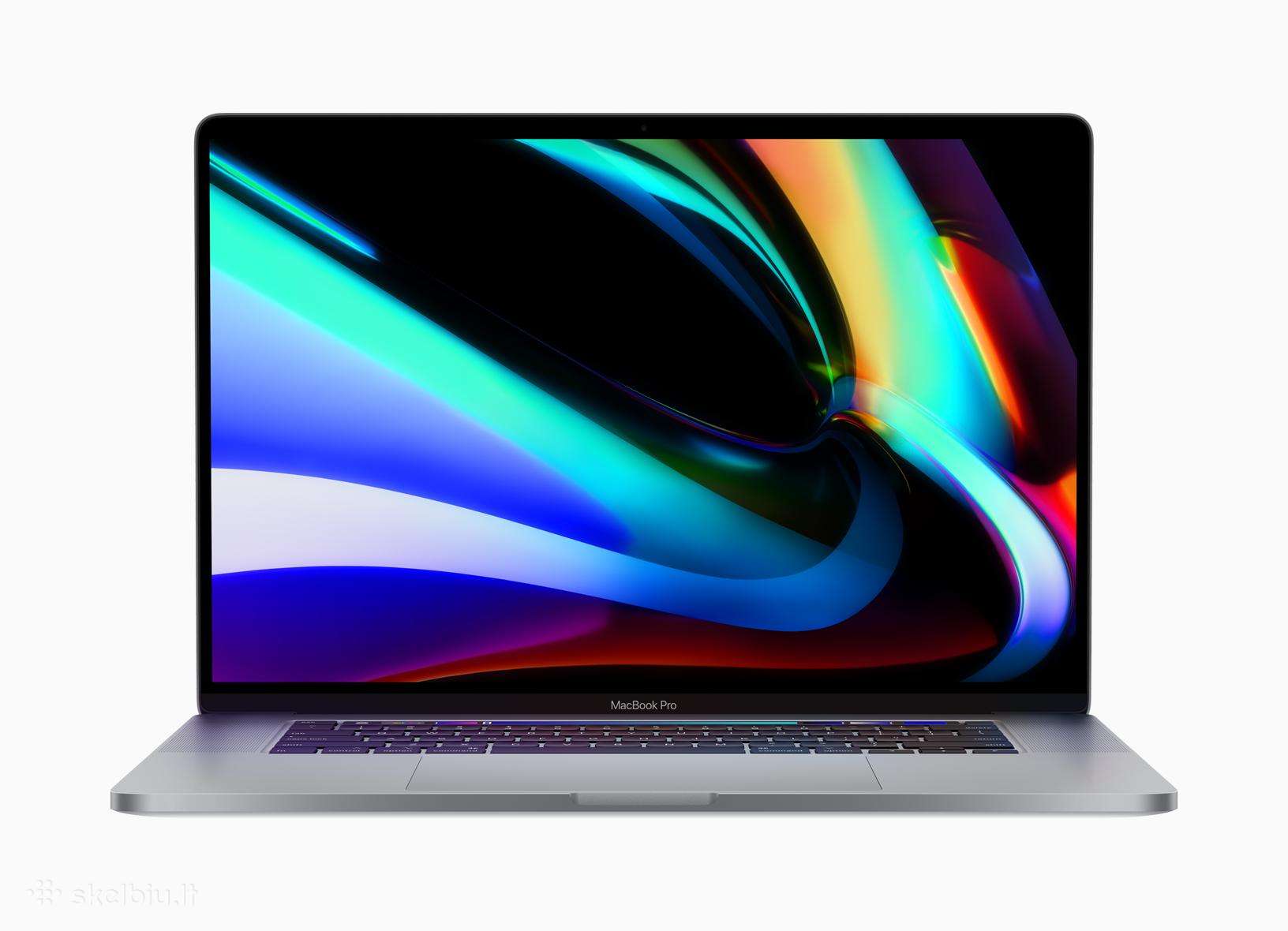 Neveikiantis MacBook Pro 16 (2019)