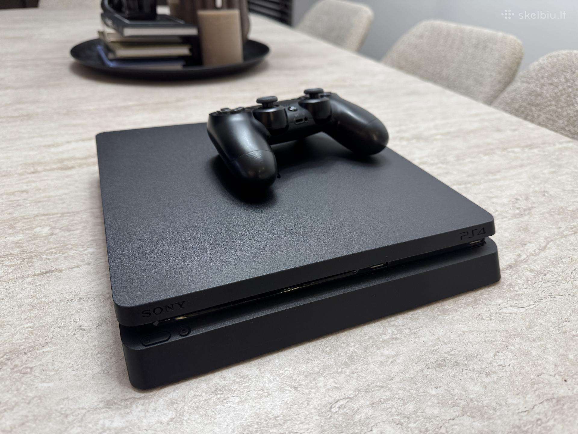 Ps4 slim 500gb su žaidimais