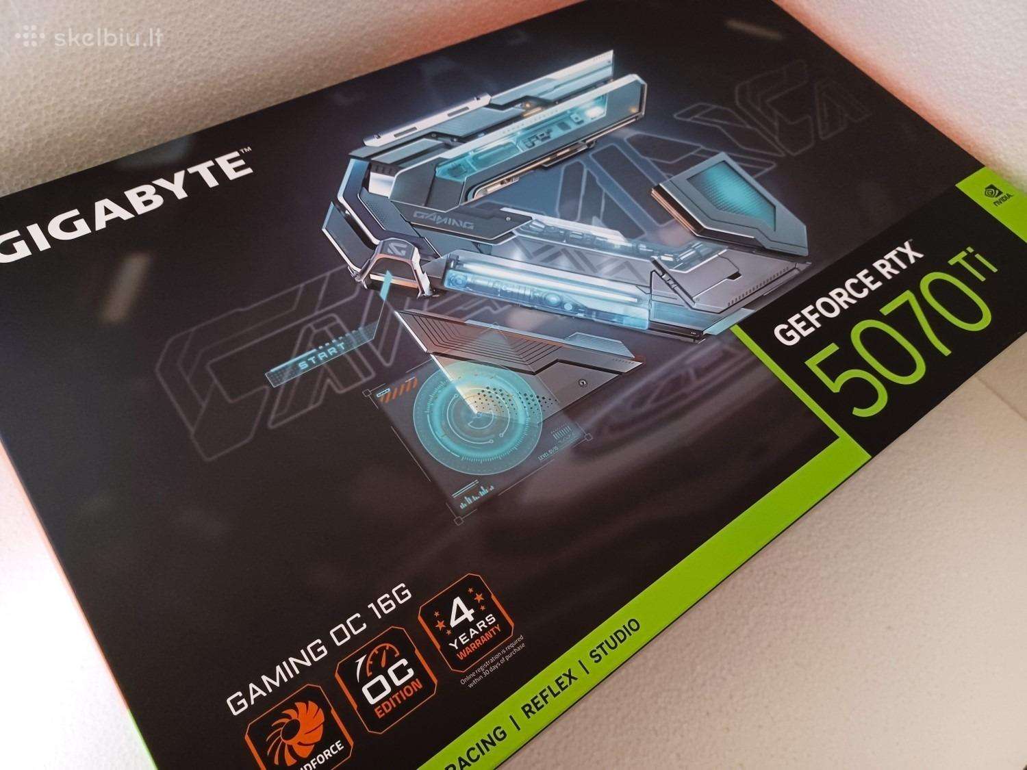 Gigabyte Geforce Rtx 5070 Ti Gaming Oc 16gb Gddr7