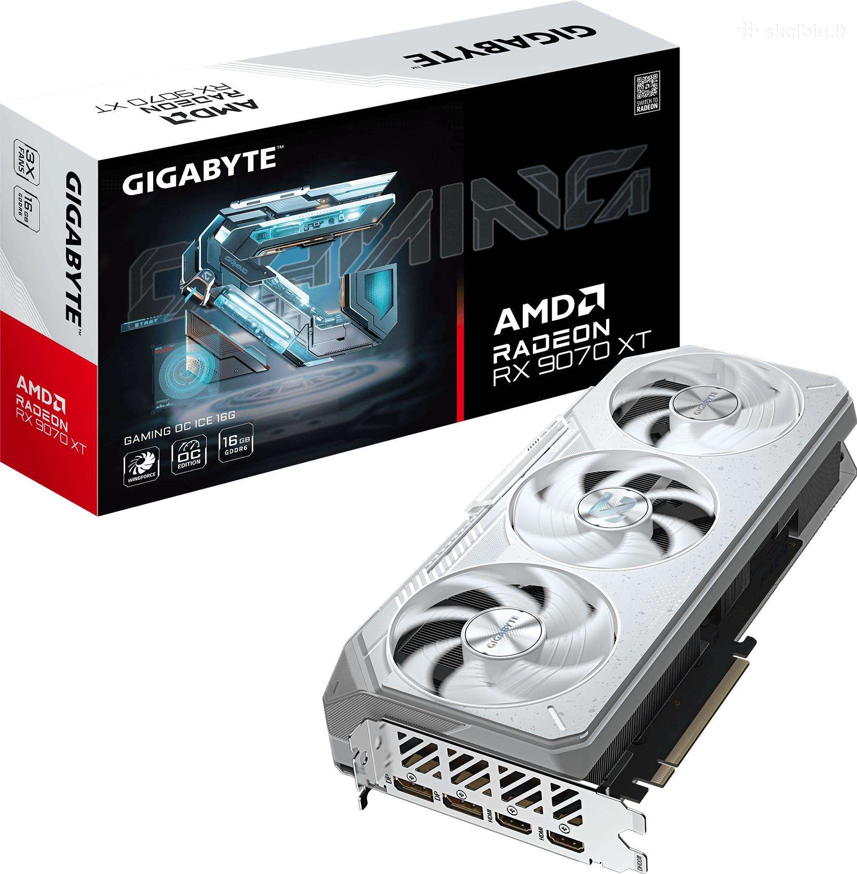 Gigabyte Radeon Rx 9070 XT Gaming Oc Ice 16gb