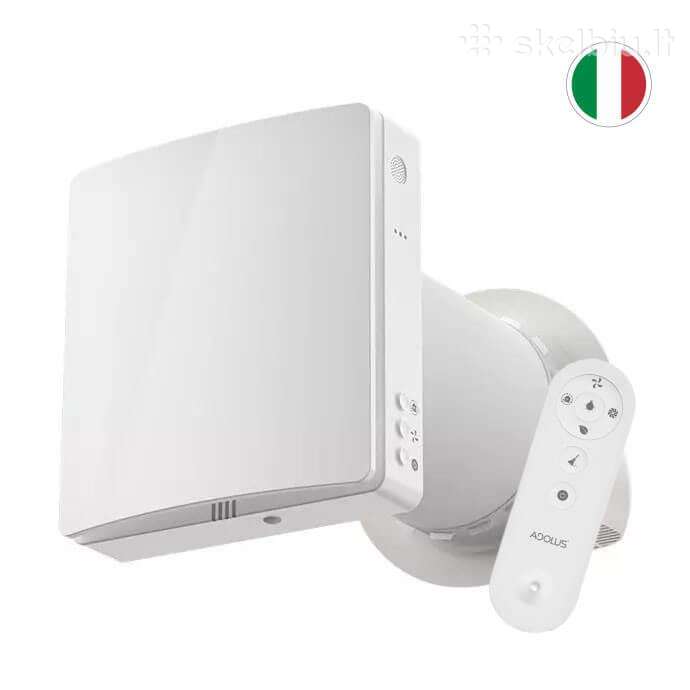 Mini rekuperatorius Adolus Ad - H50c - W su WiFi