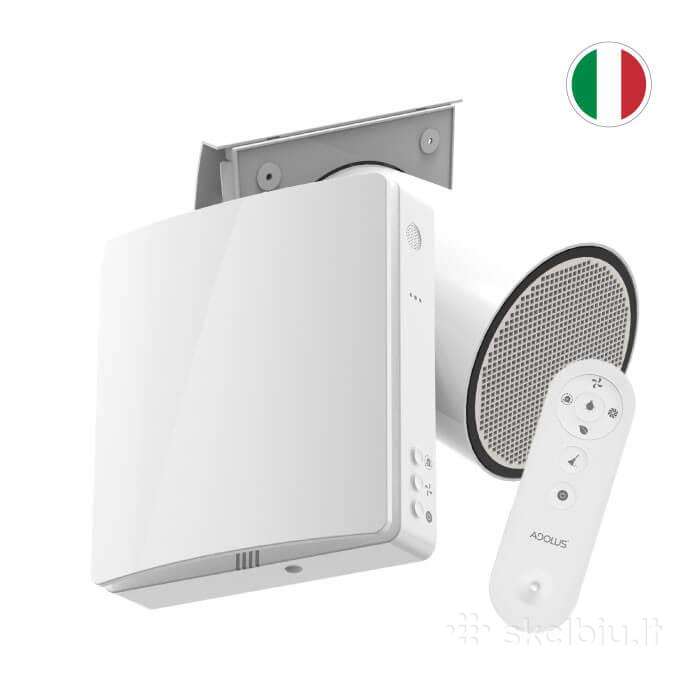 Mini rekuperatorius Adolus Ad - L50h - W su WiFi