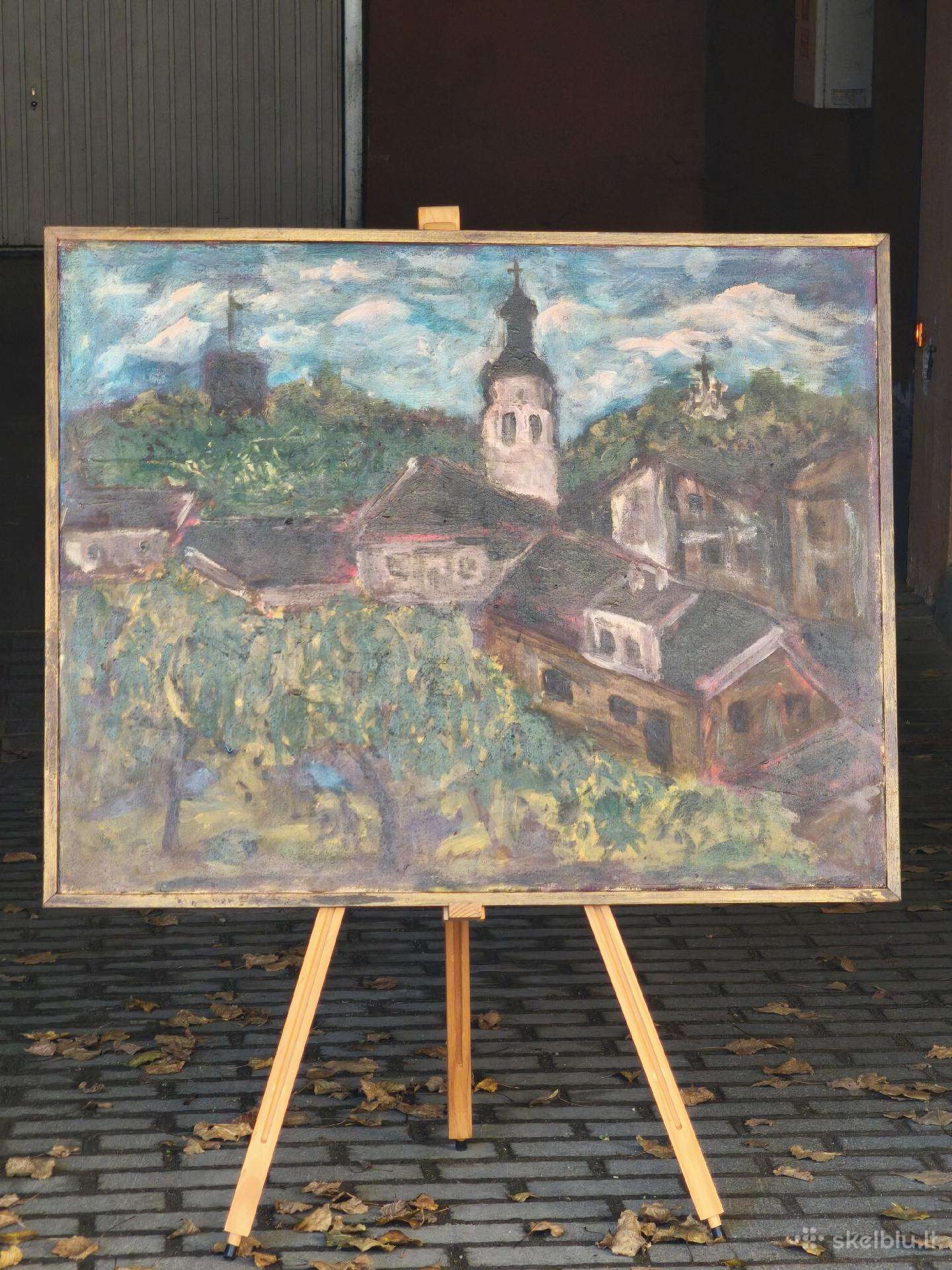Vintažinis Vilniaus paveikslas