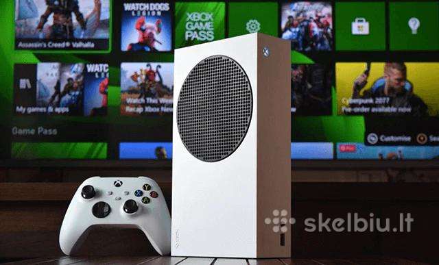 Keičiu xbox series S į Series X su mano priemoka