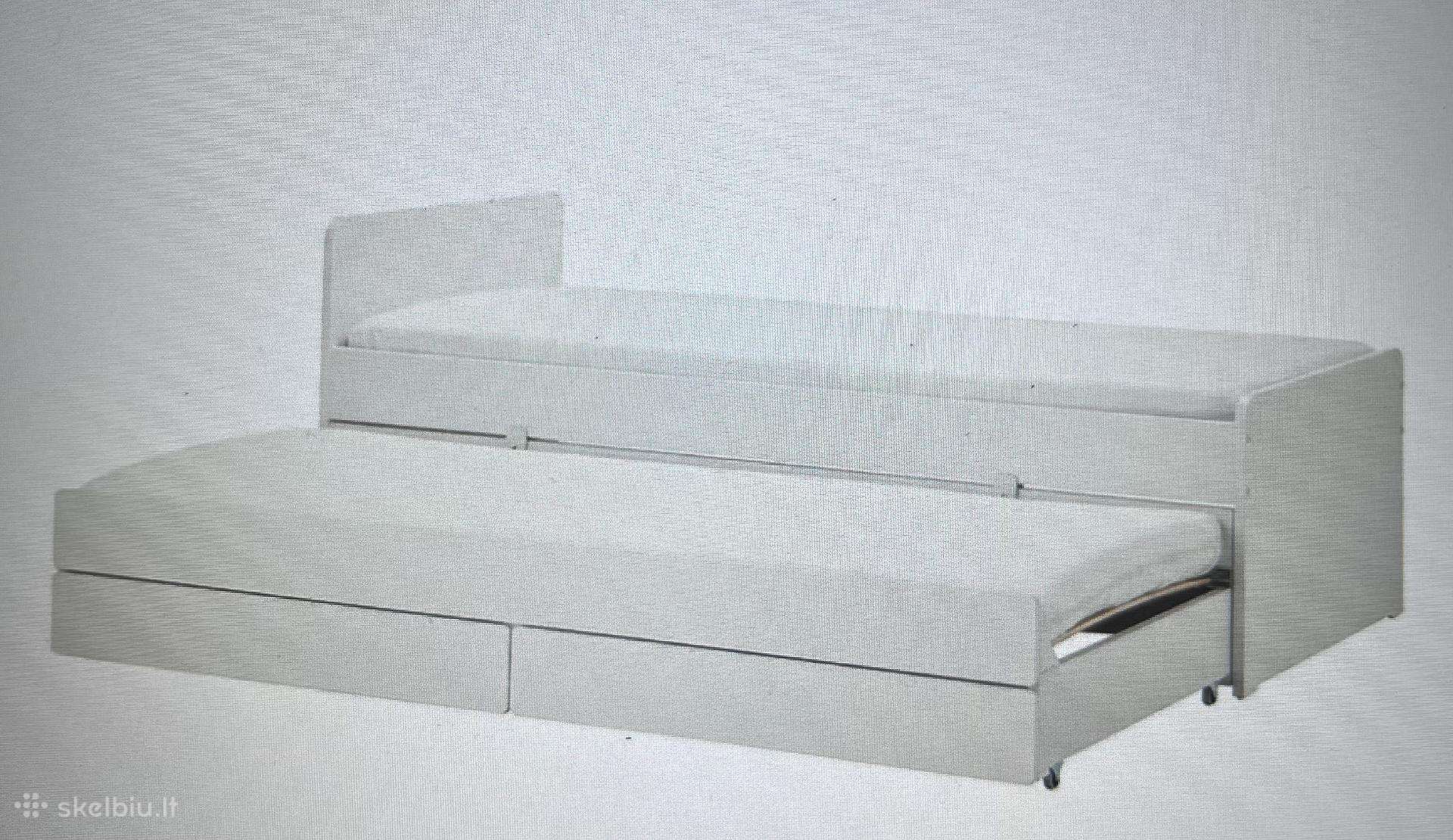 Ikea Slakt lova dviems vaikams