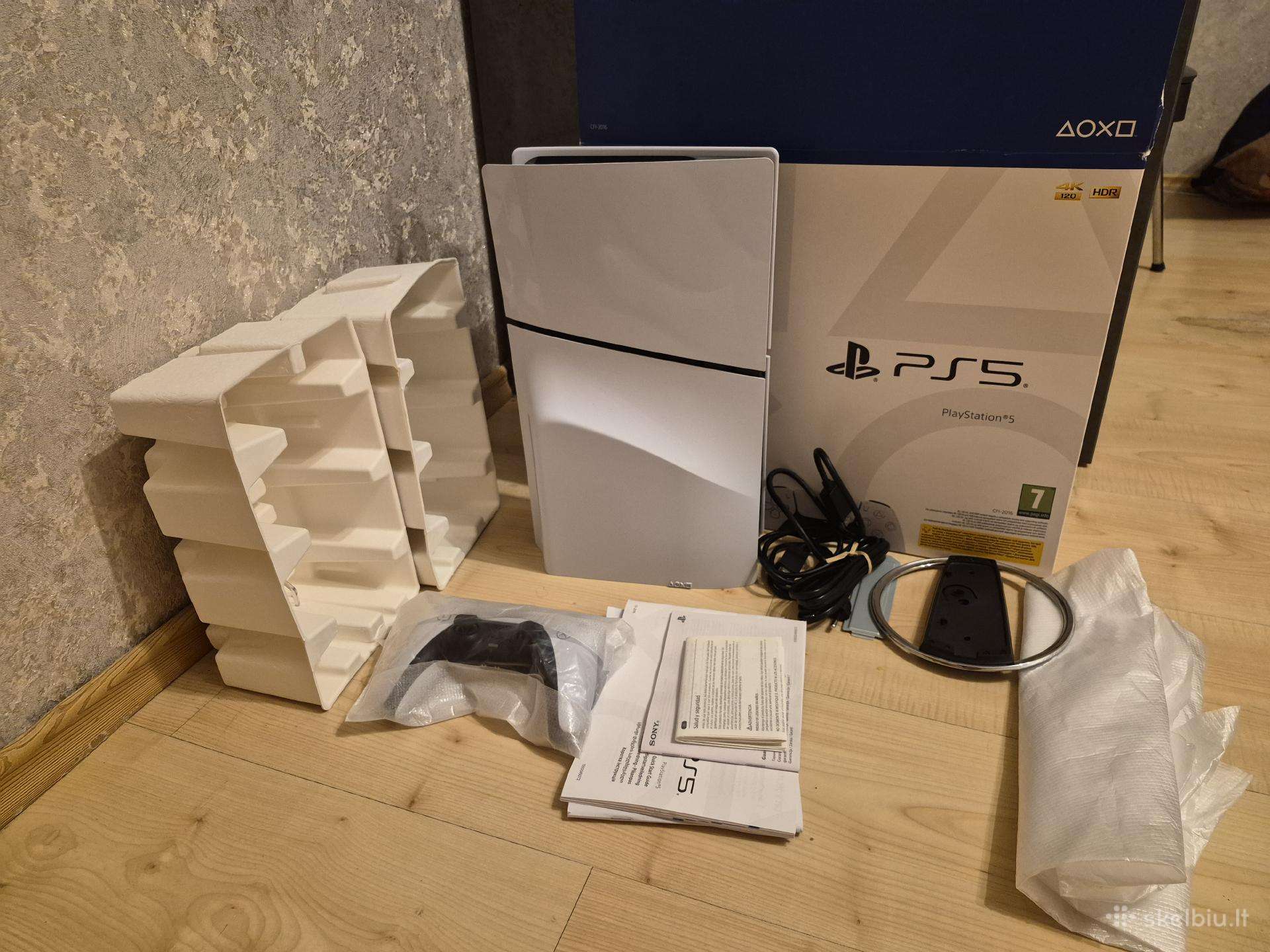 Sony Playstation 5 Slim Disc 2030m garantija