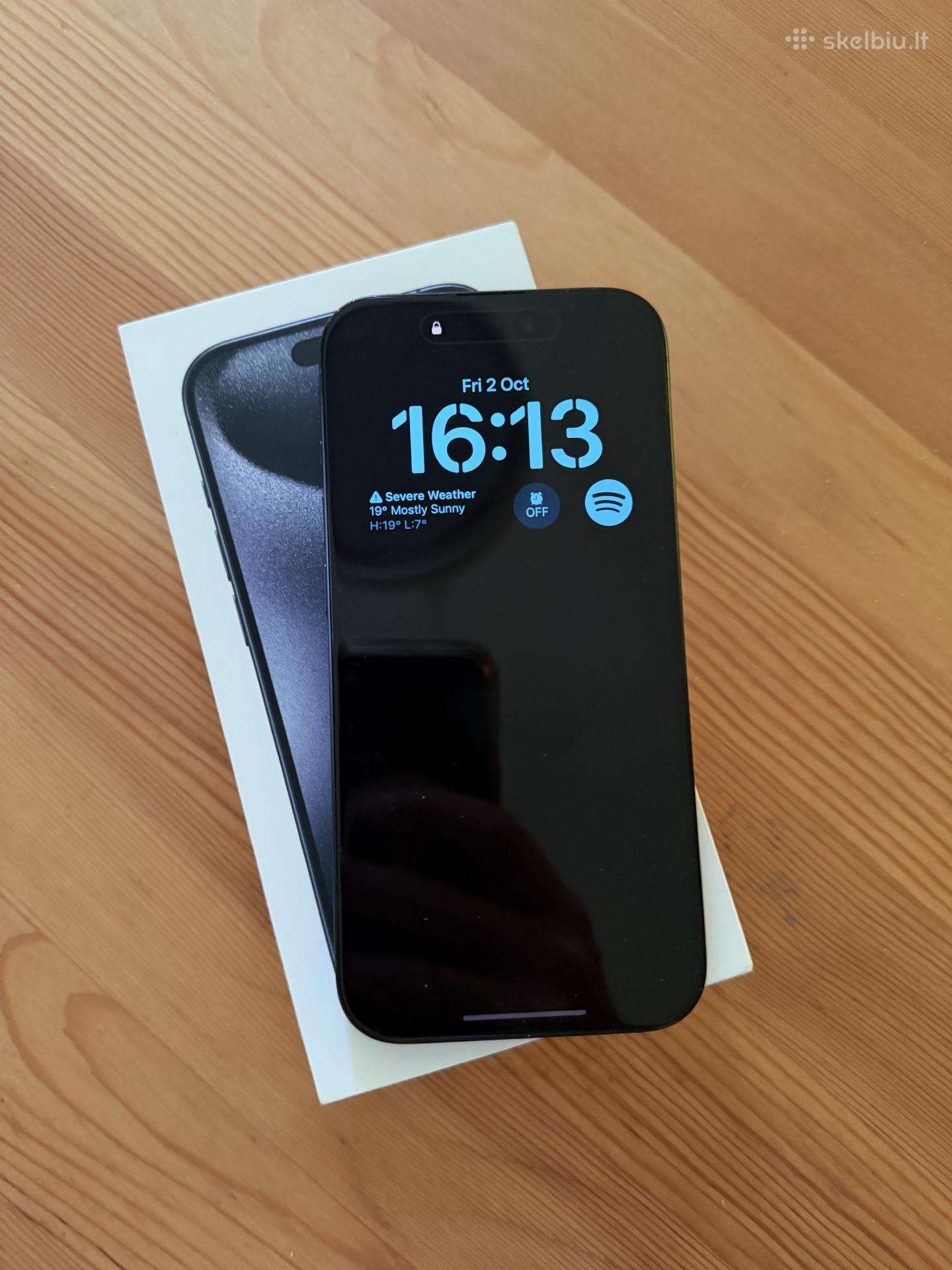 iPhone 15 Pro, Blue Titanium, 128gb