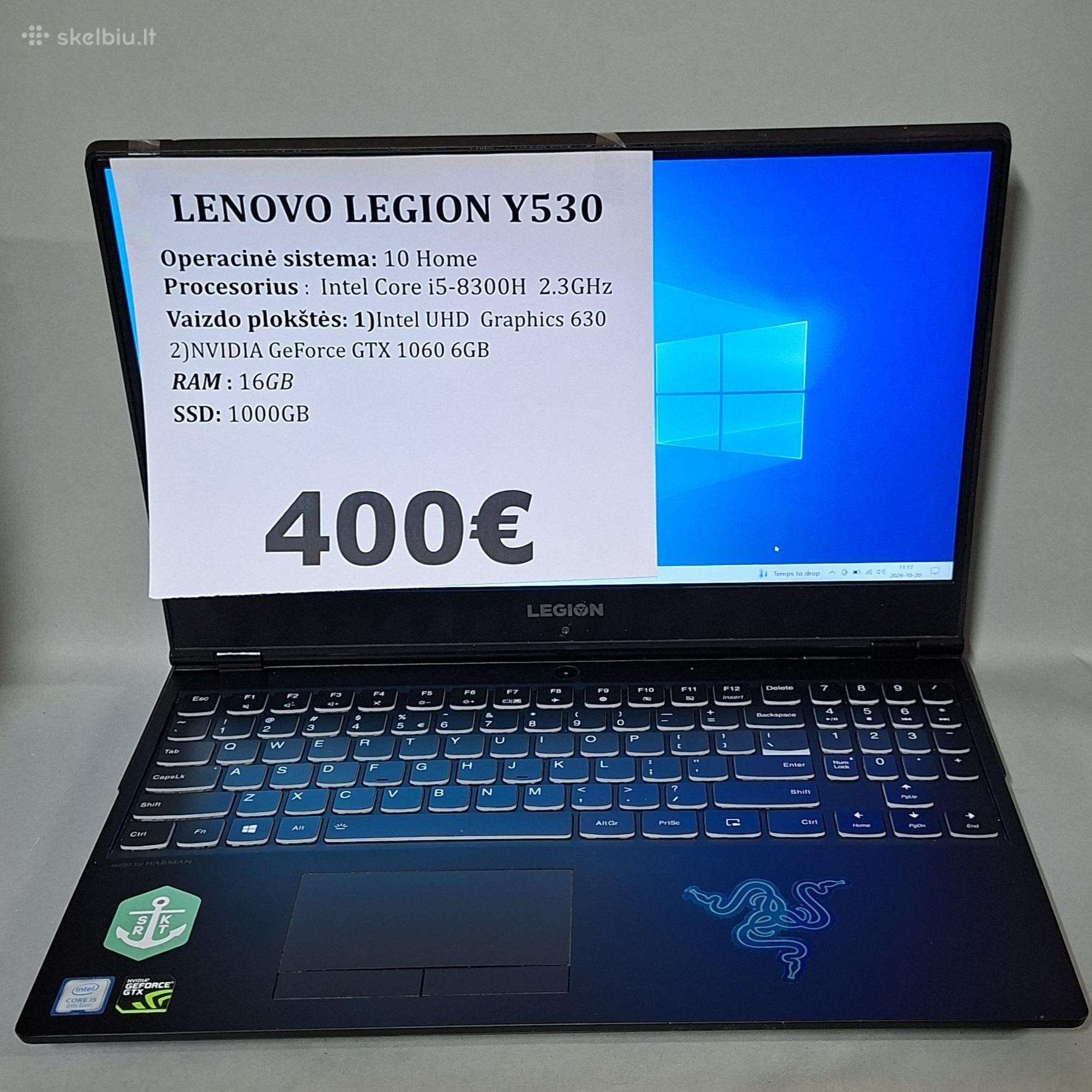 Lenovo legion y530