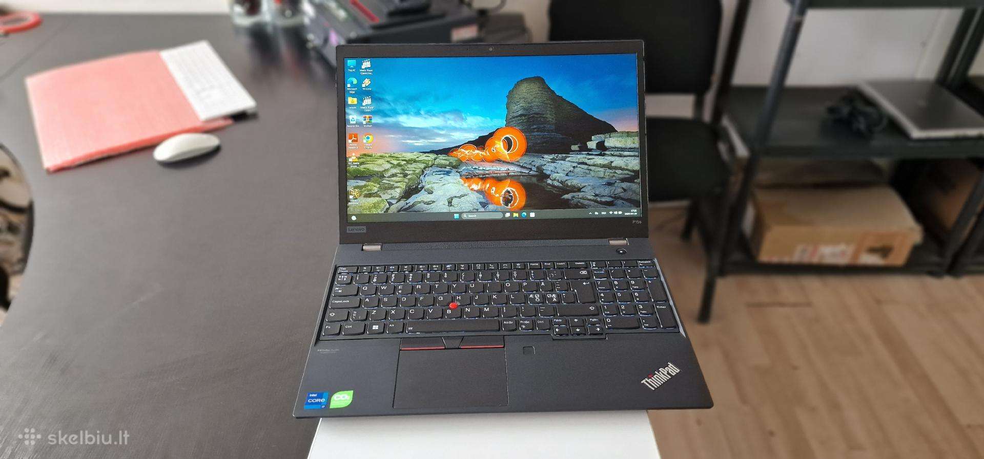Lenovo P15s Gen2, i7-11k, 16gb, Nvdia T500