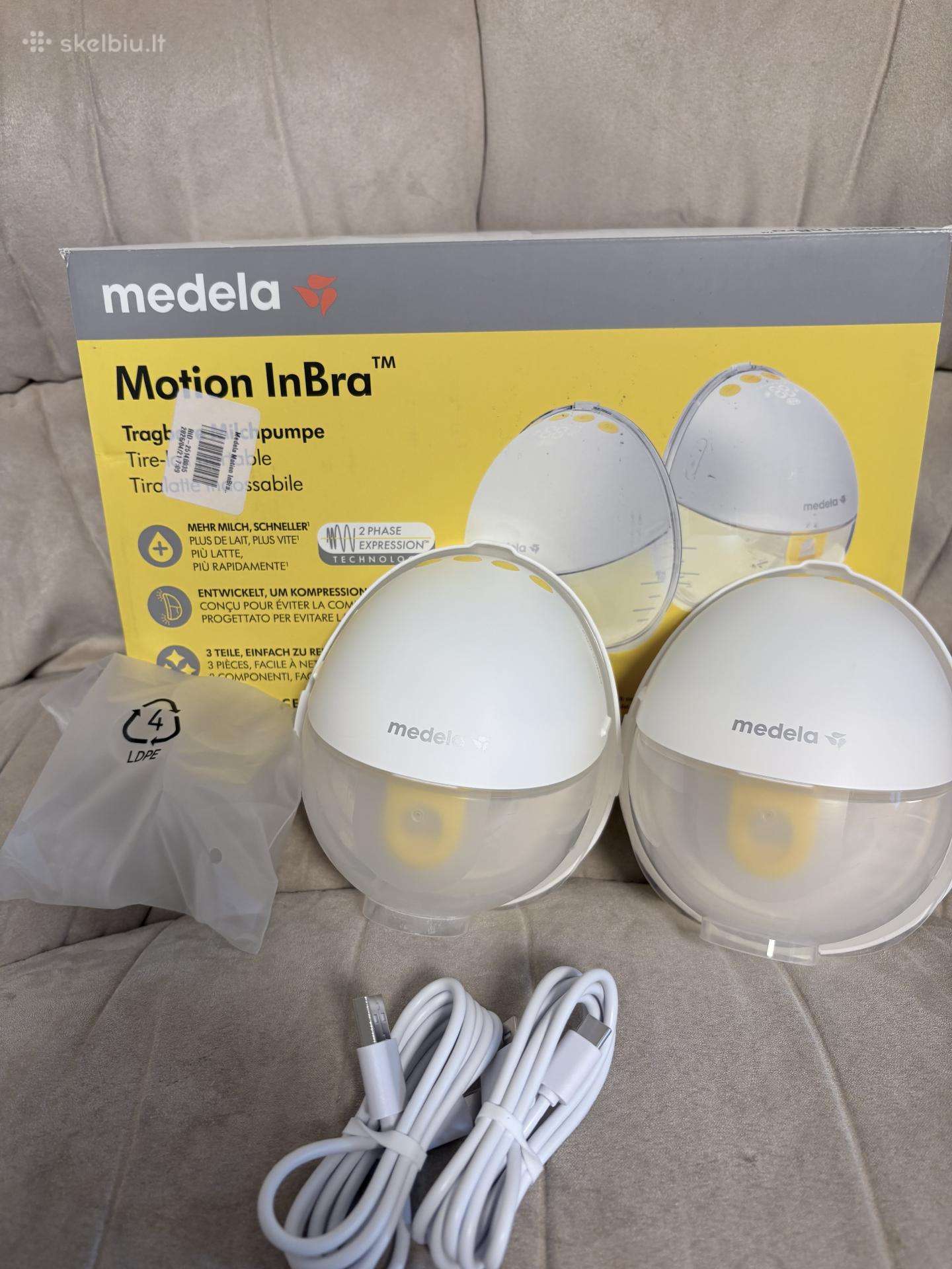 Medela Motion Inbra dvigubas belaidis pientraukis