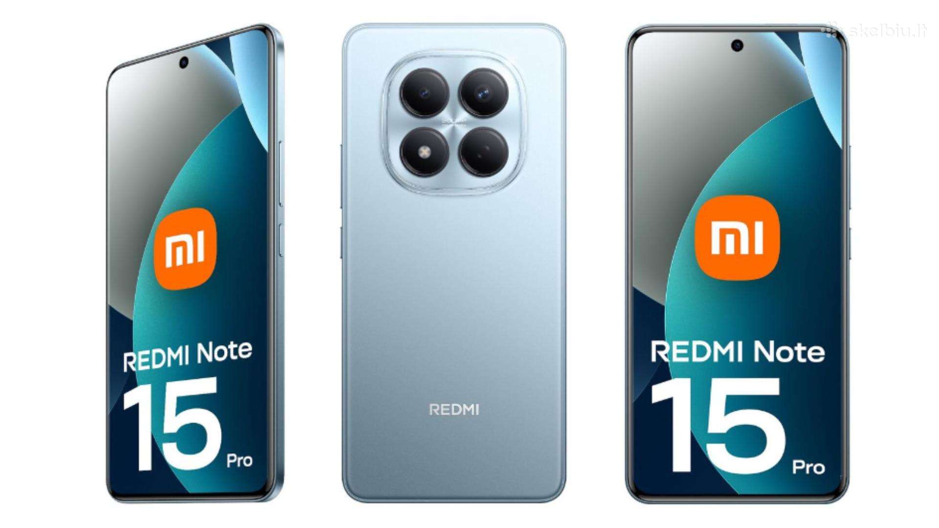 Pirksiu Redmi Note 15 Pro 5G arba Pro+ telefoną