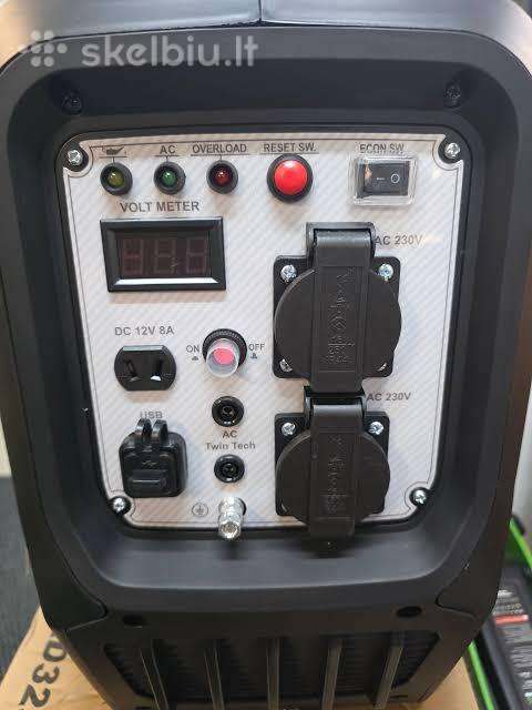 Inverterinis generatorius 4kw 230v, Kraft&dele,